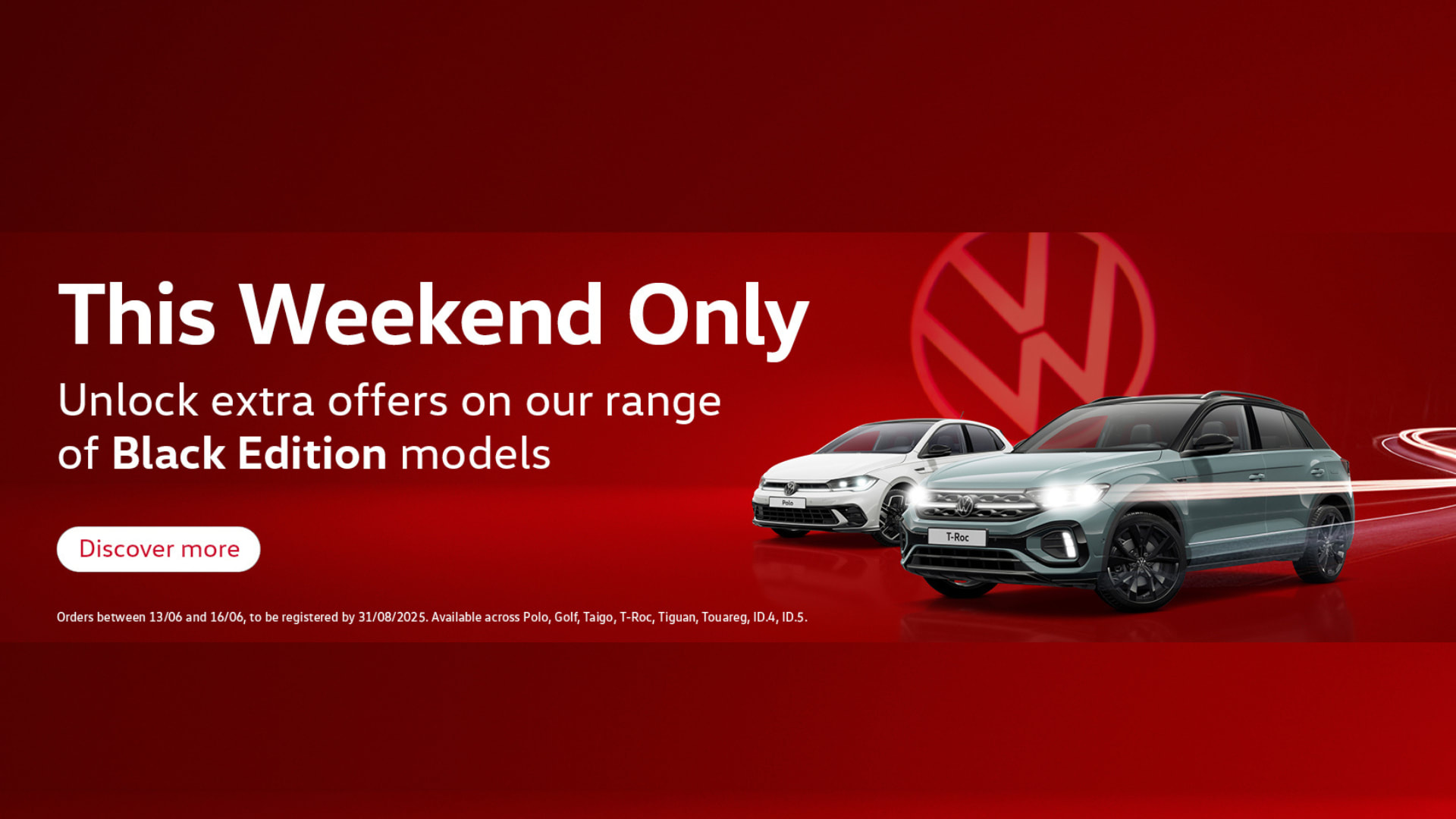 Black Edition - Weekend Sale