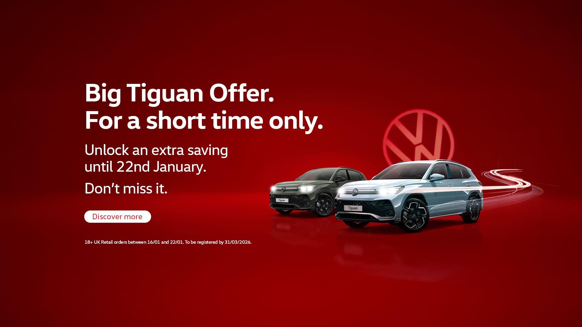 Save on a Tiguan Model