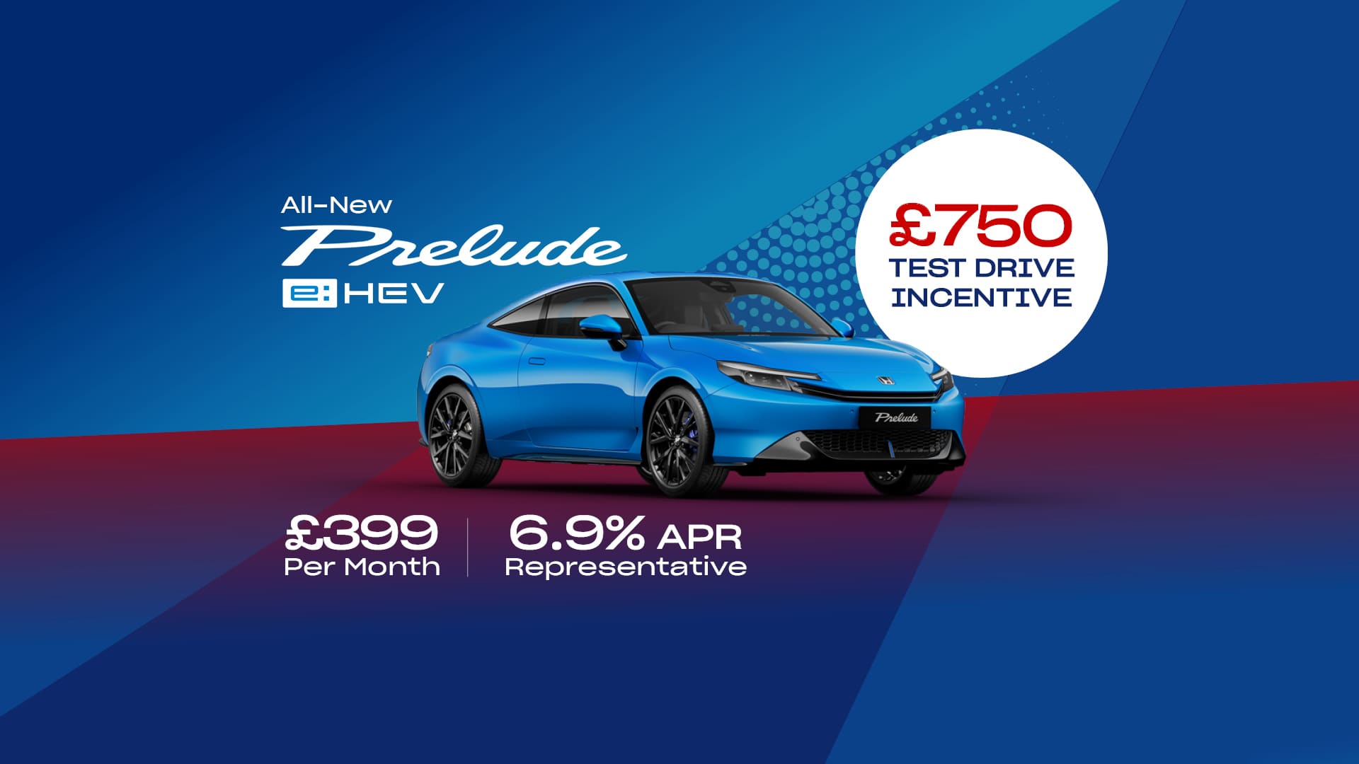 Honda Prelude finance Offer