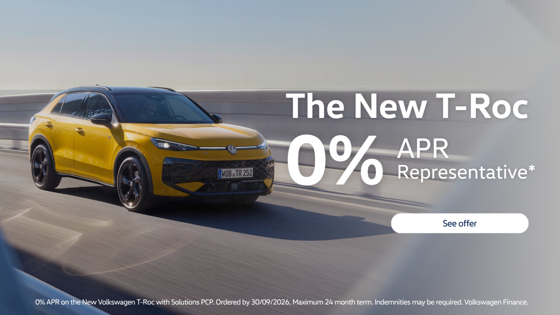 Volkswagen T-Roc 0% APR