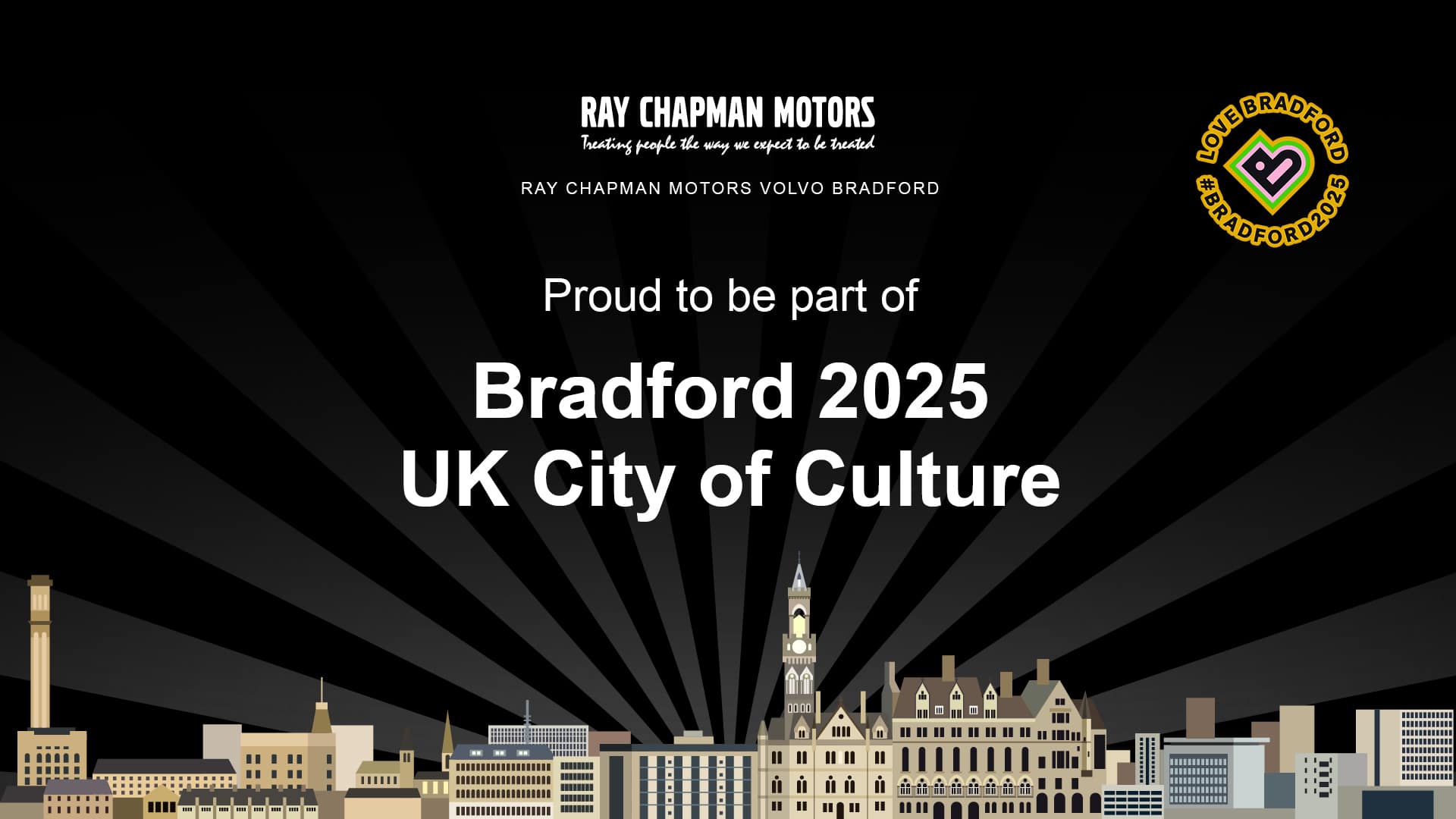 roud to be part of Bradford City of Culture 2025 