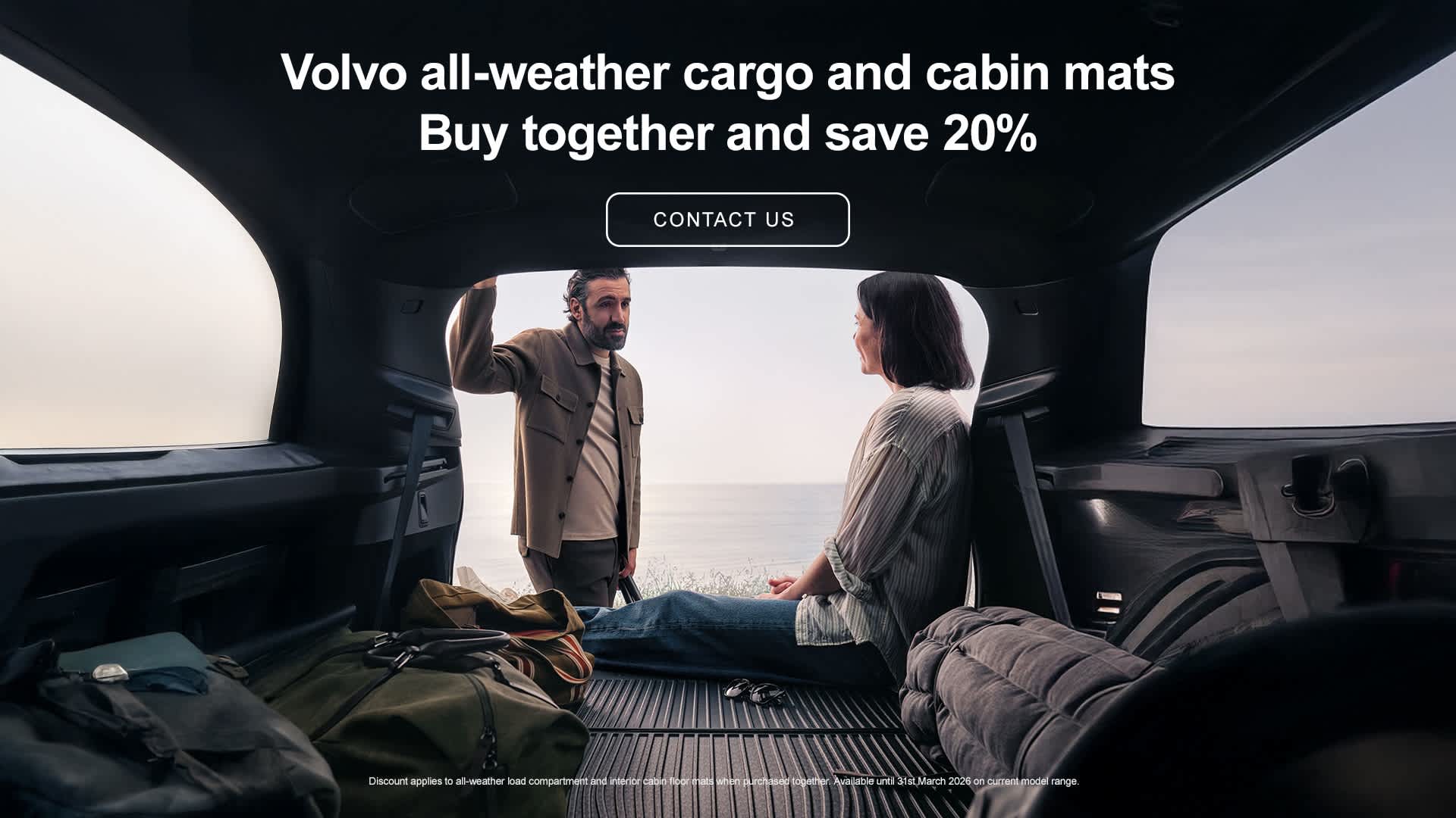 All weather cargo and cabin mats 