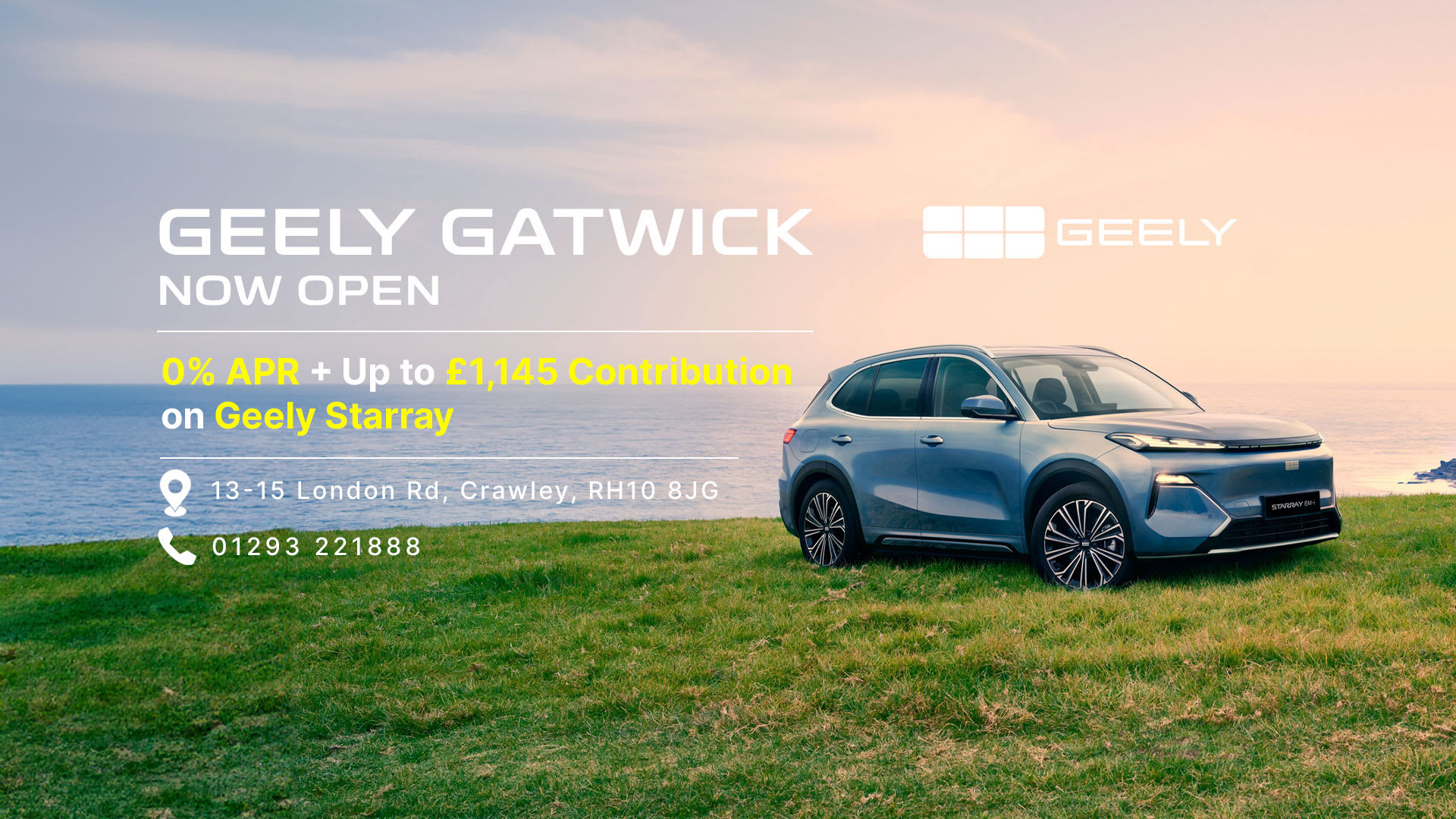 Geely Starray Finance Offer