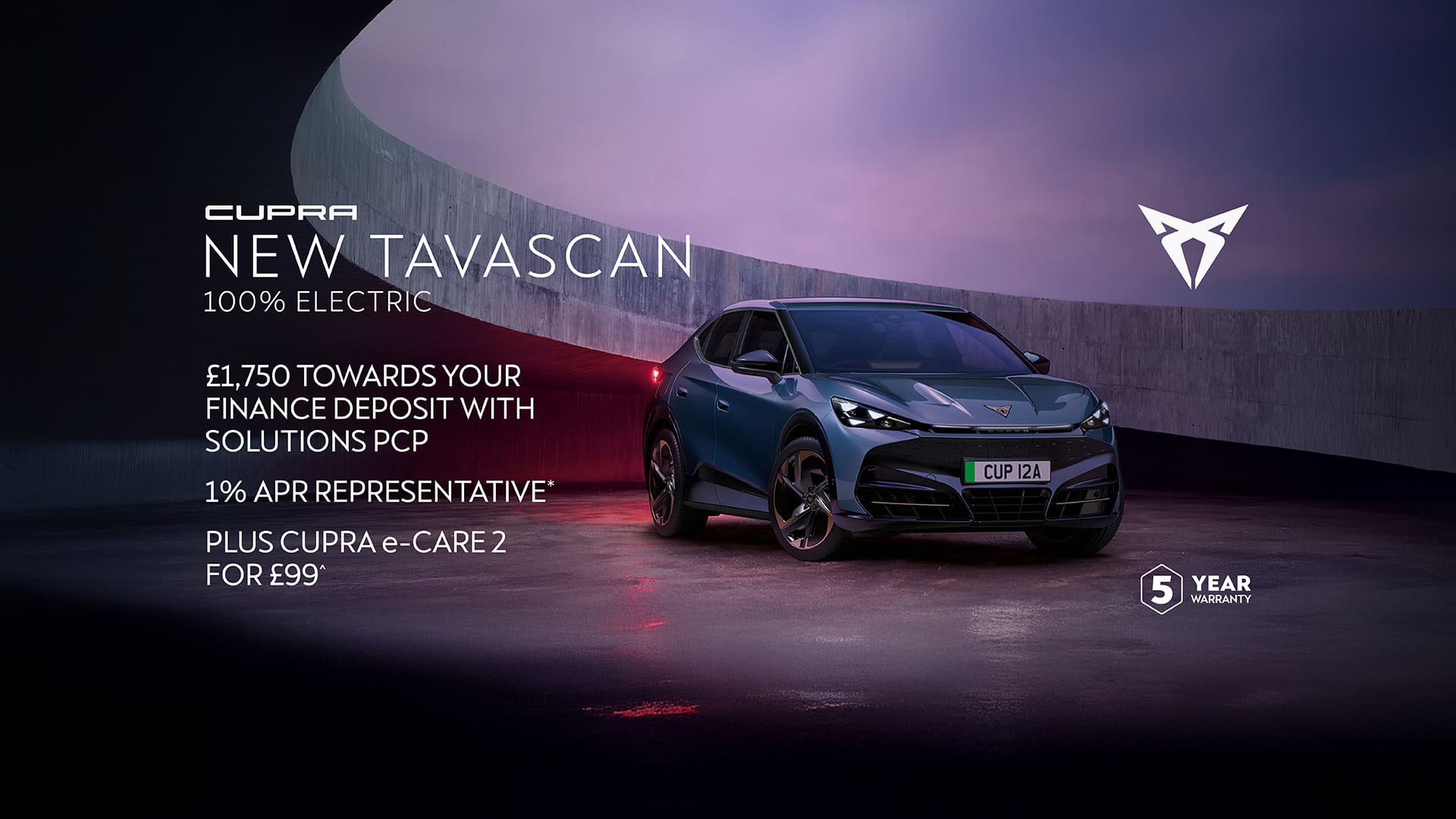 CUPRA Tavascan Finance Offer