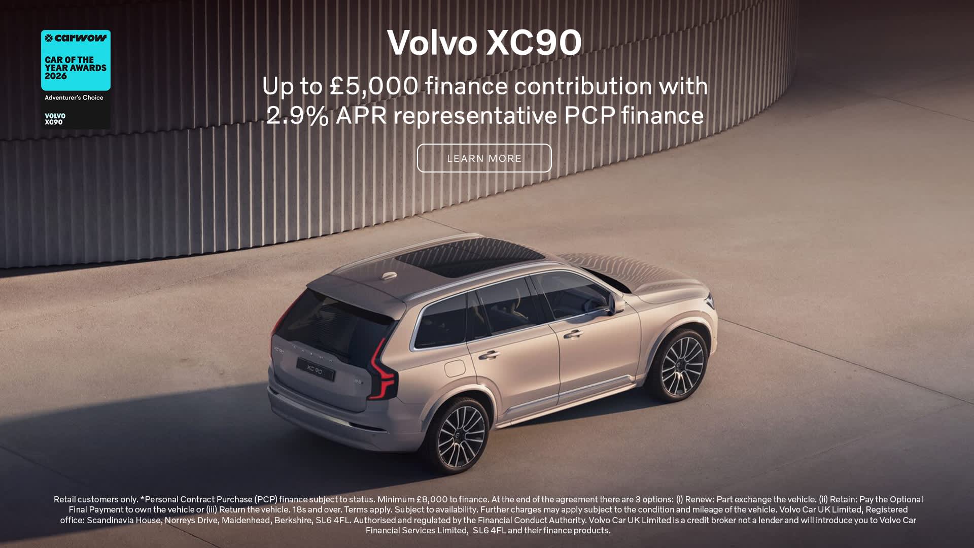 XC90 Q1 2026 Offers 