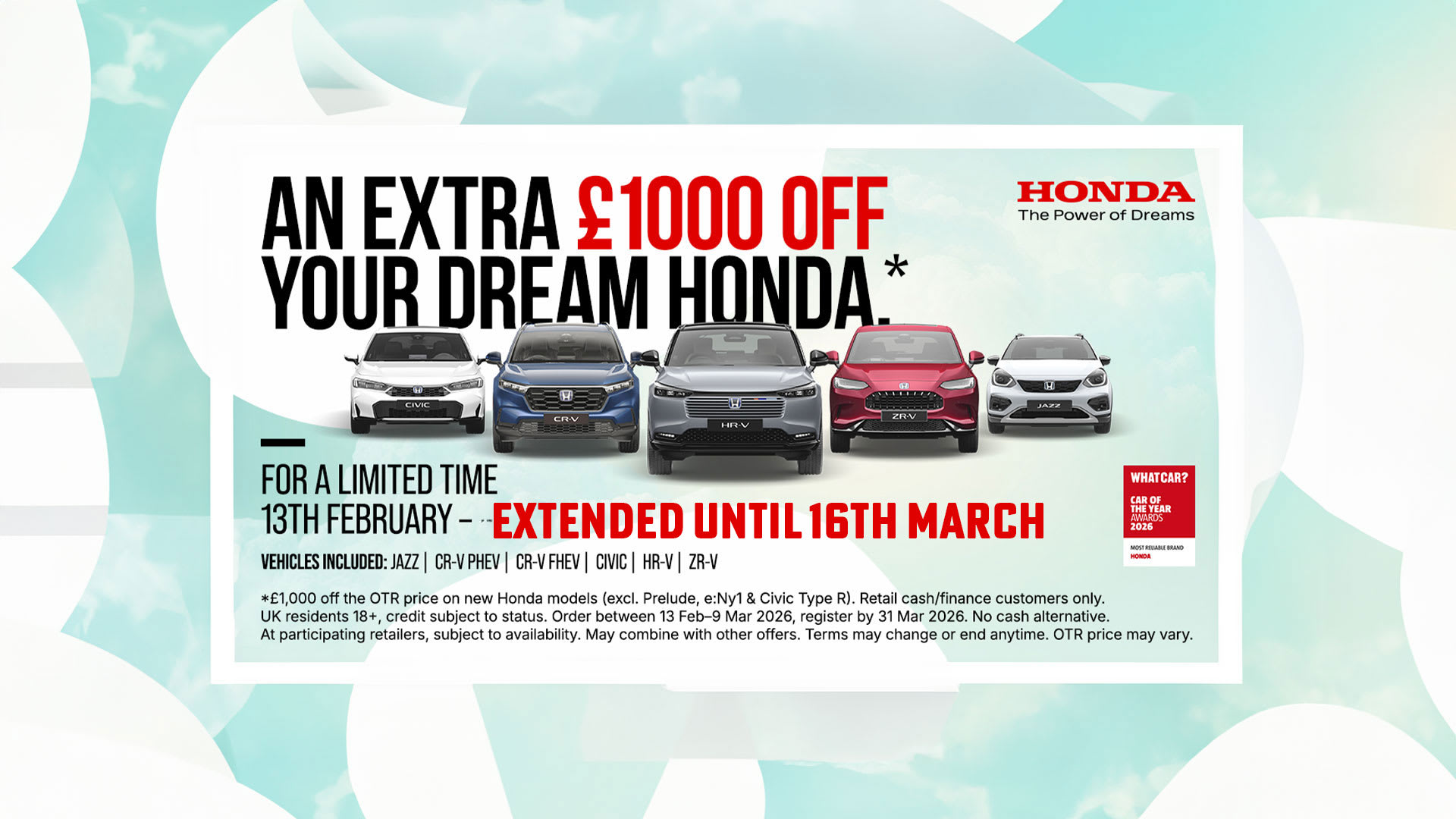 Dream Bigger Sale Event 