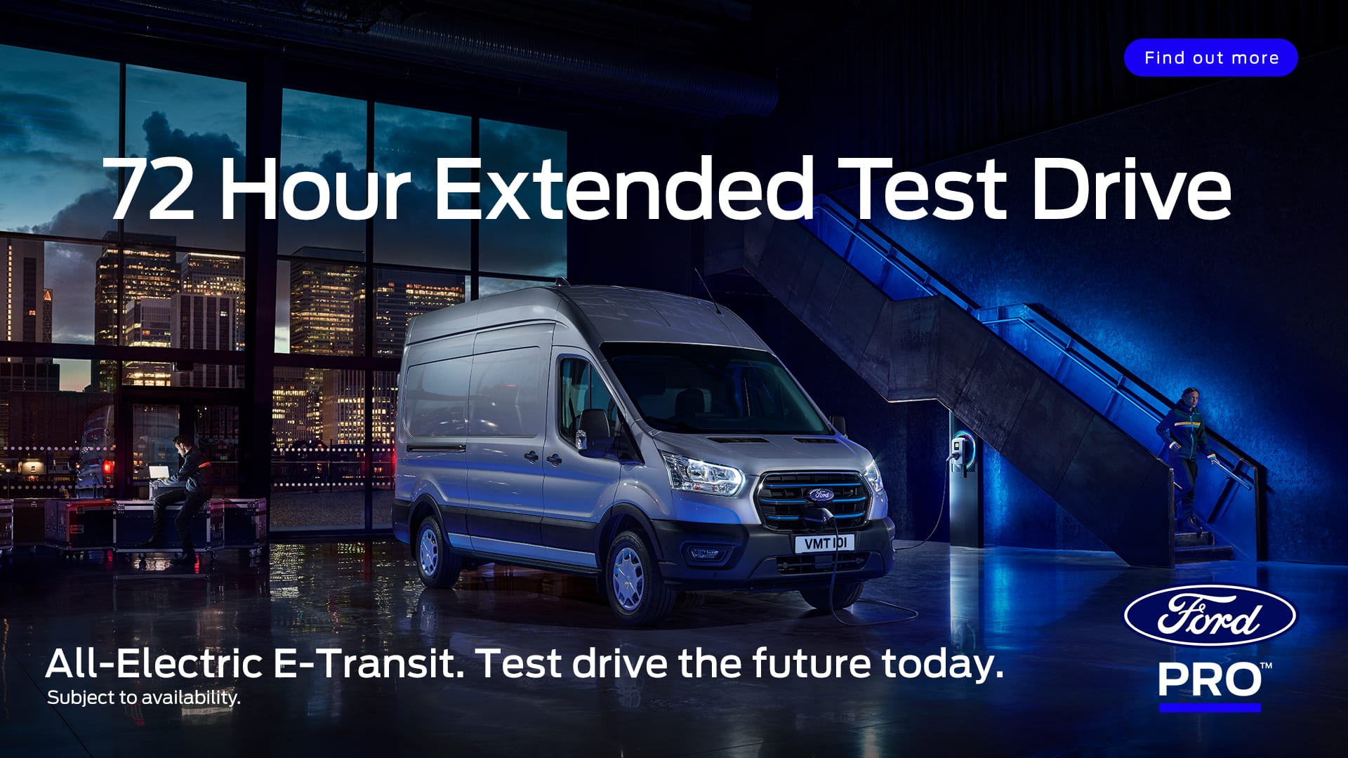 72 Hour Extended Test Drives on Ford E-Transit