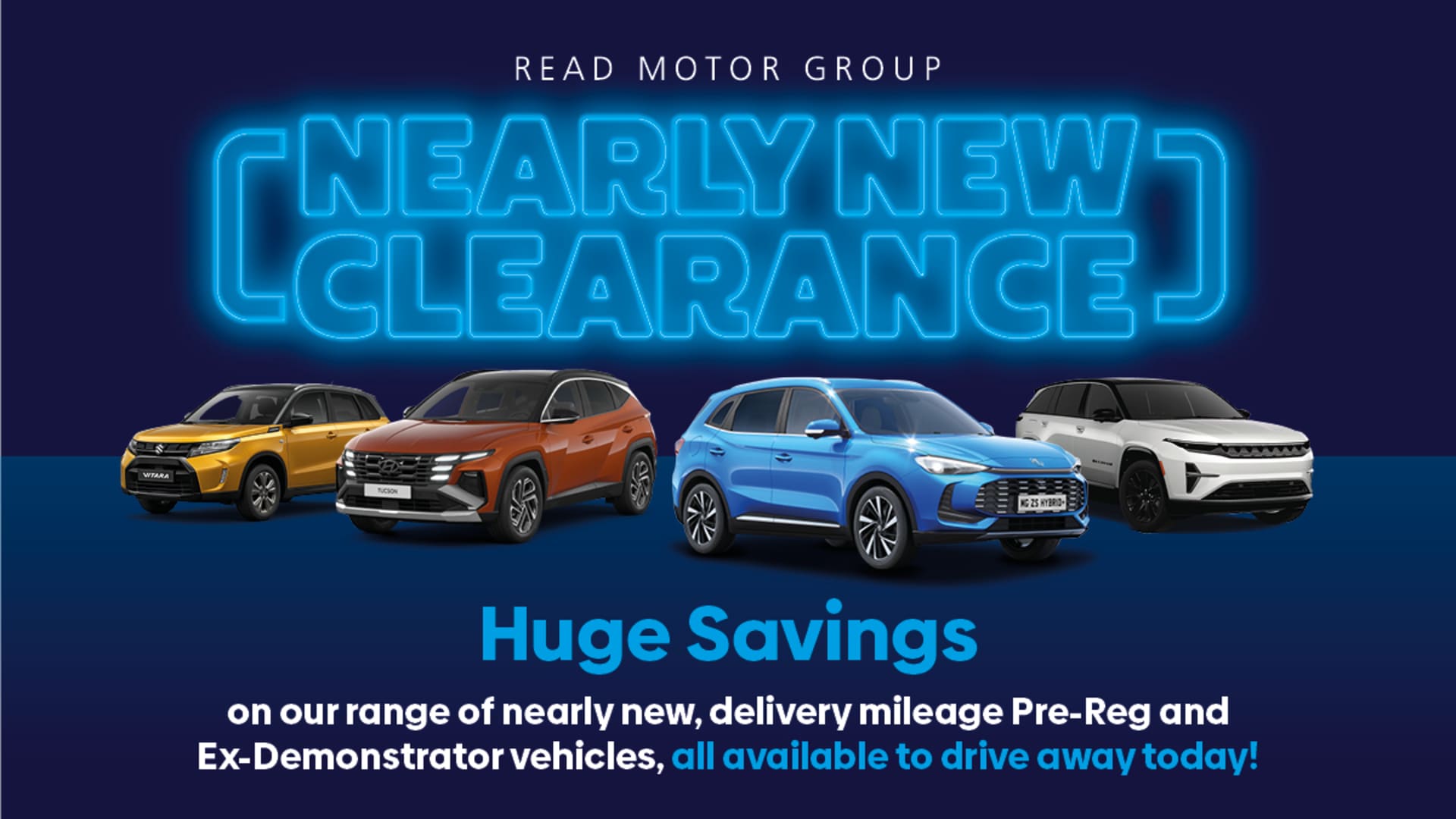 Nearly New Clearance