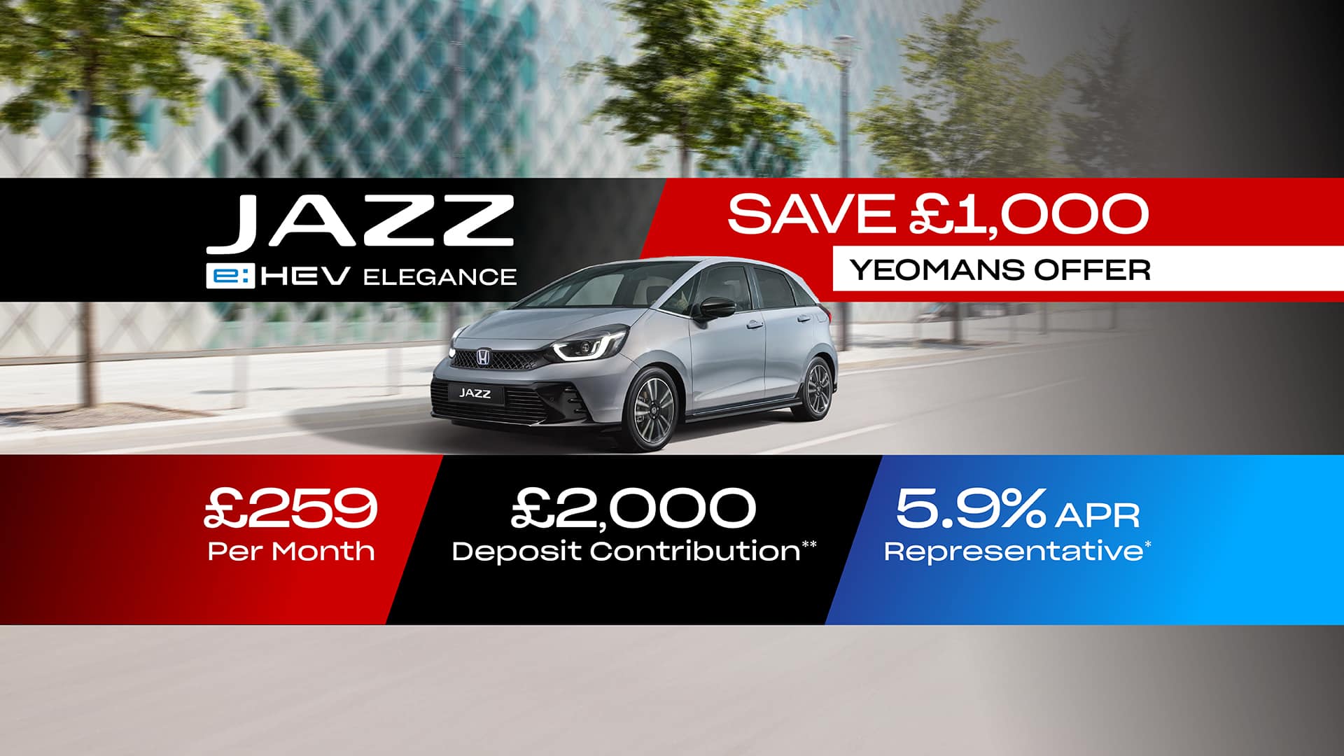 Honda Jazz Finance Offer