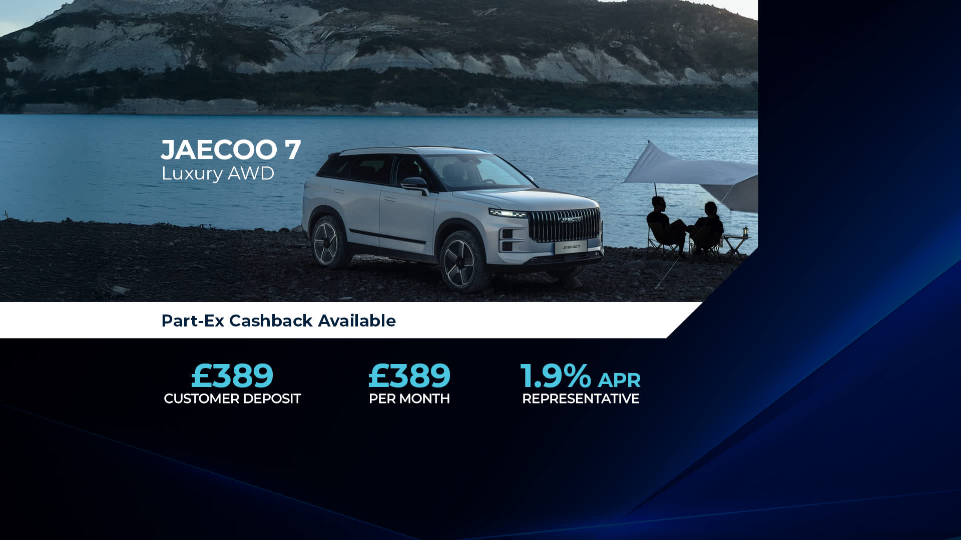 Jaecoo 7 Luxury Finance Offer