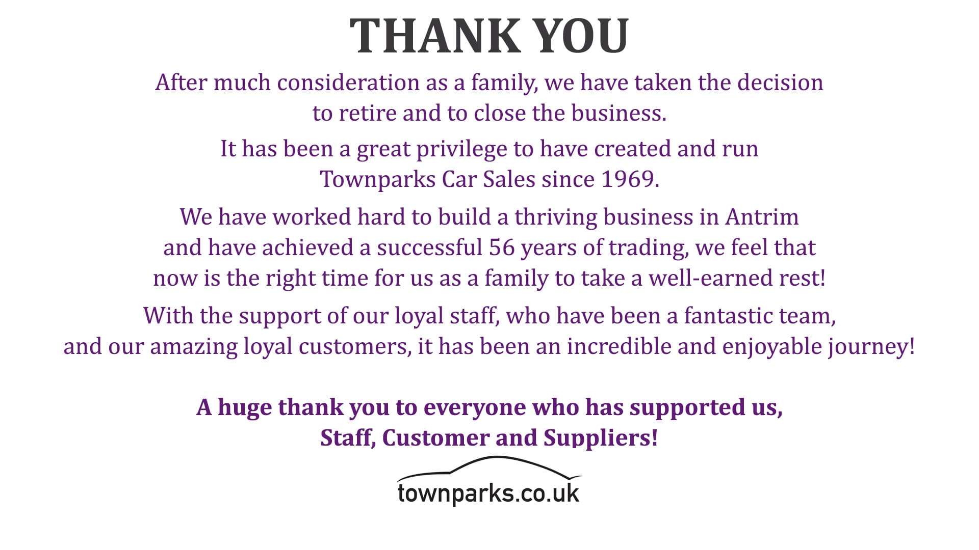 Townparks Car Sales