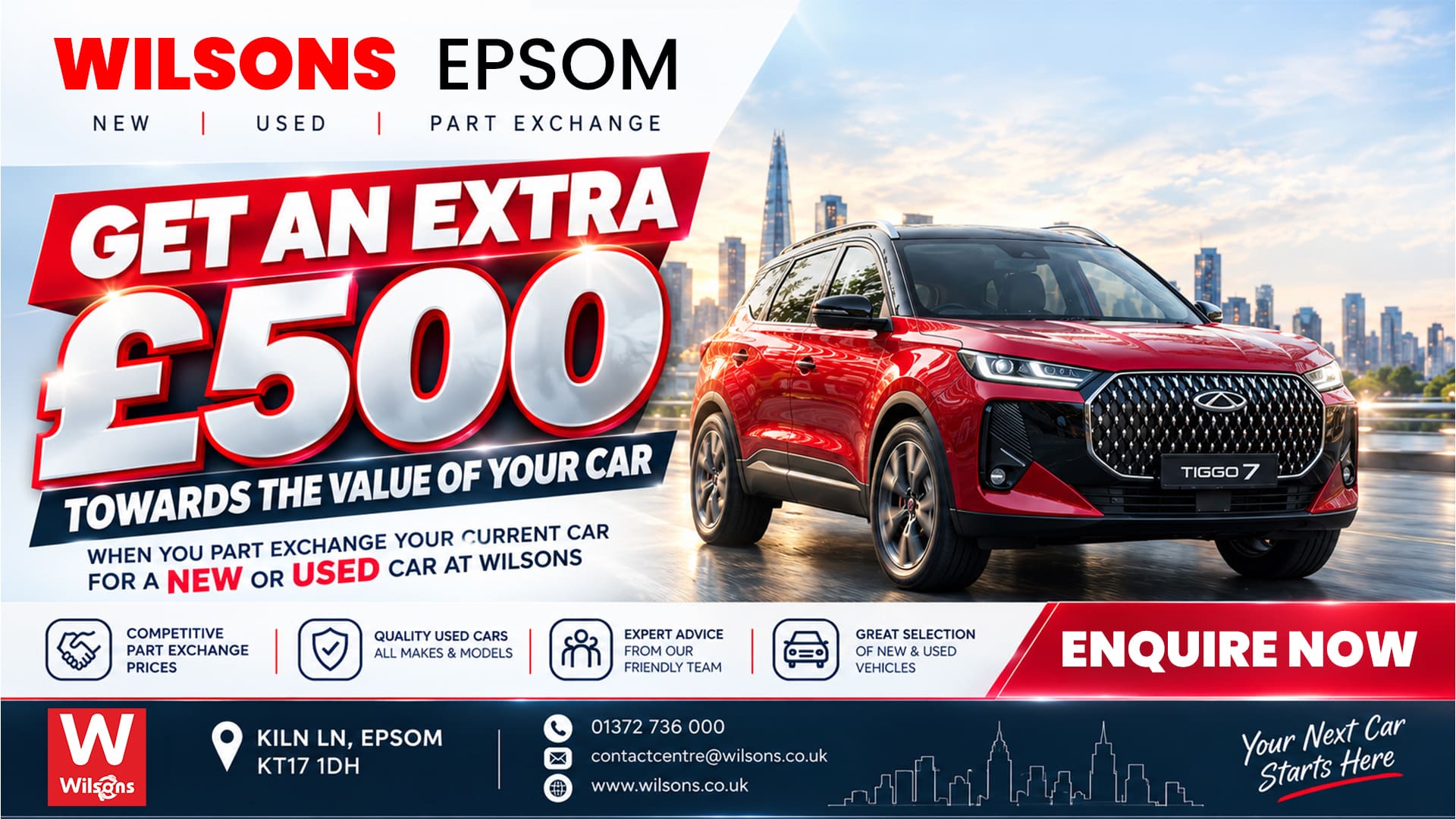 £500 PART EX