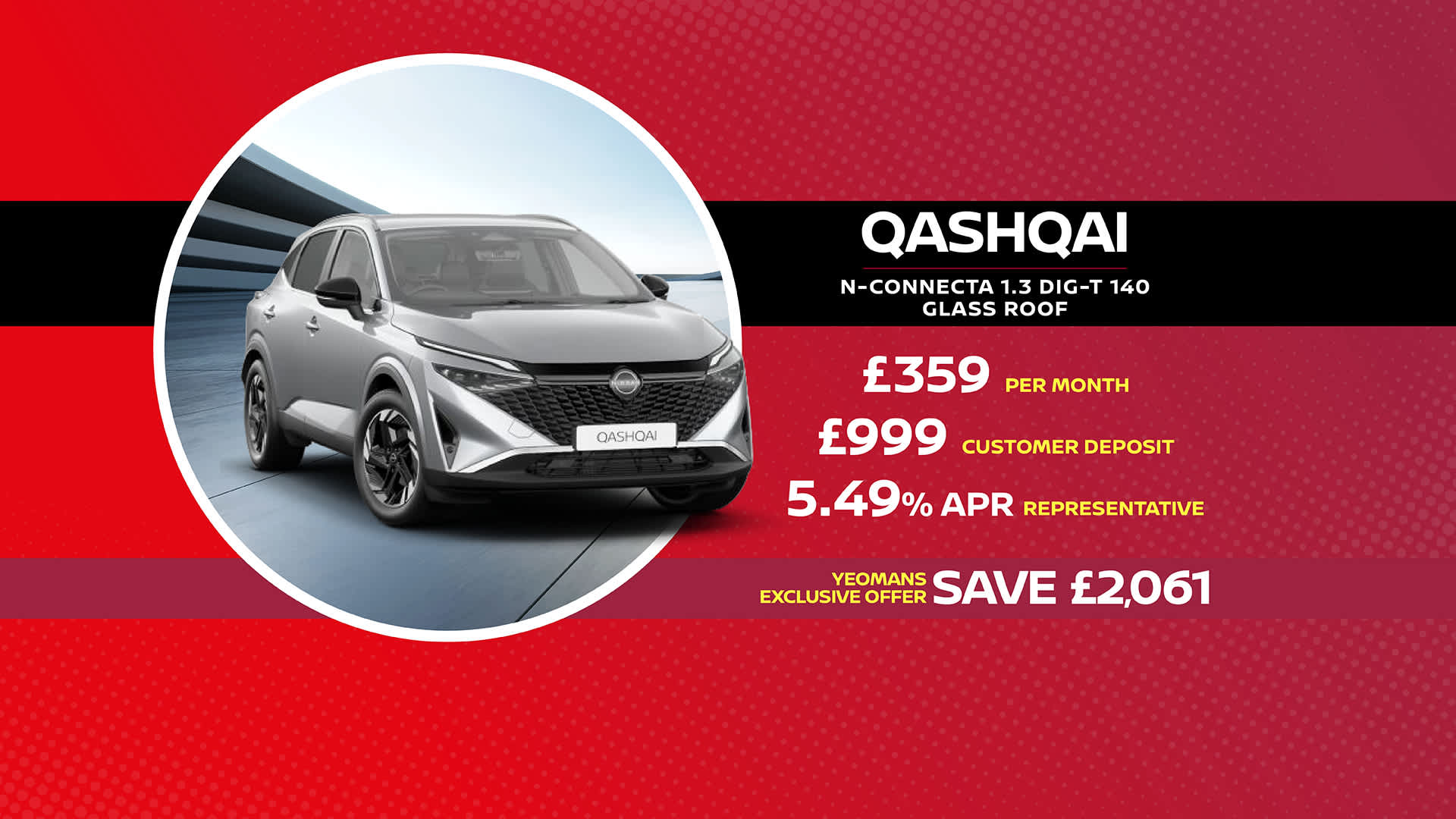 Qashqai N-Connecta Glass Roof