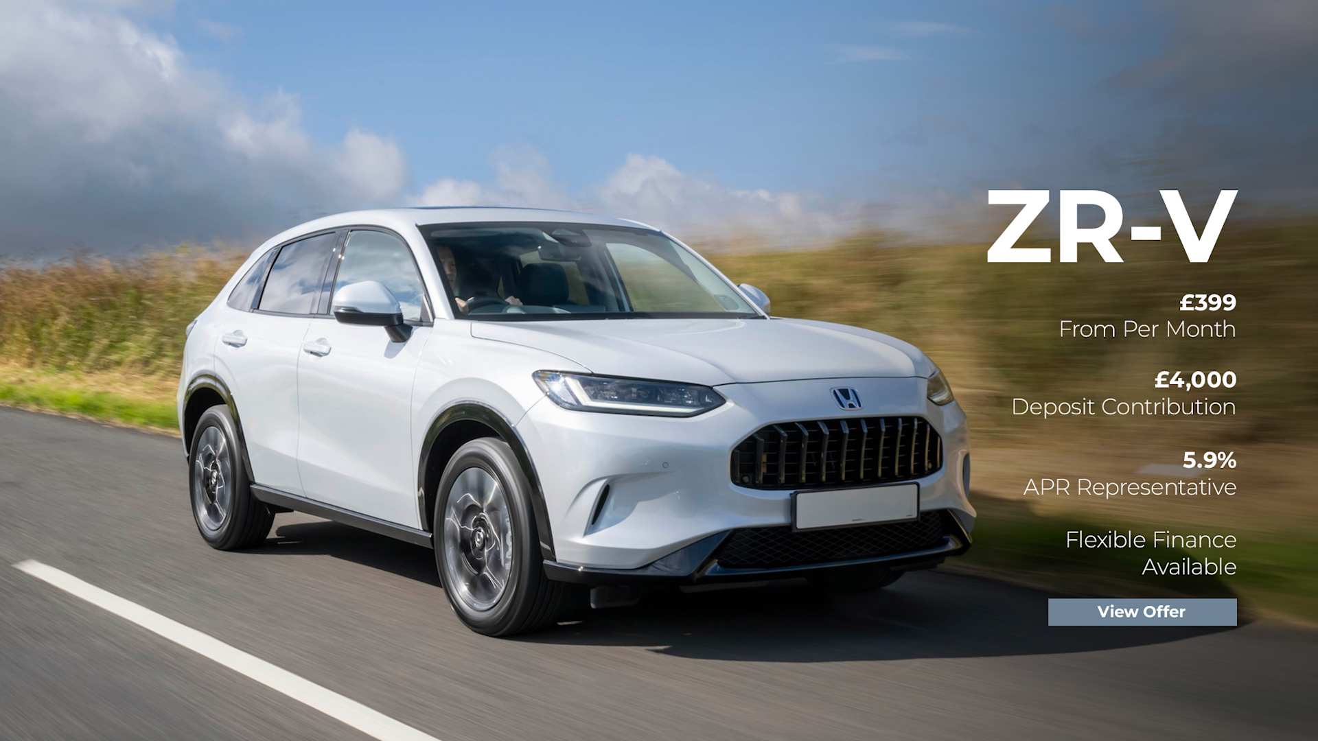 ZR-V Offer Barretts Honda