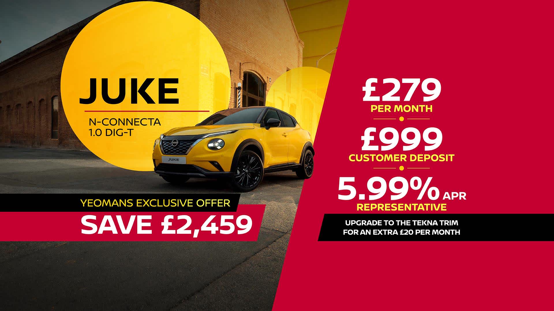 New Nissan Juke Finance Offer