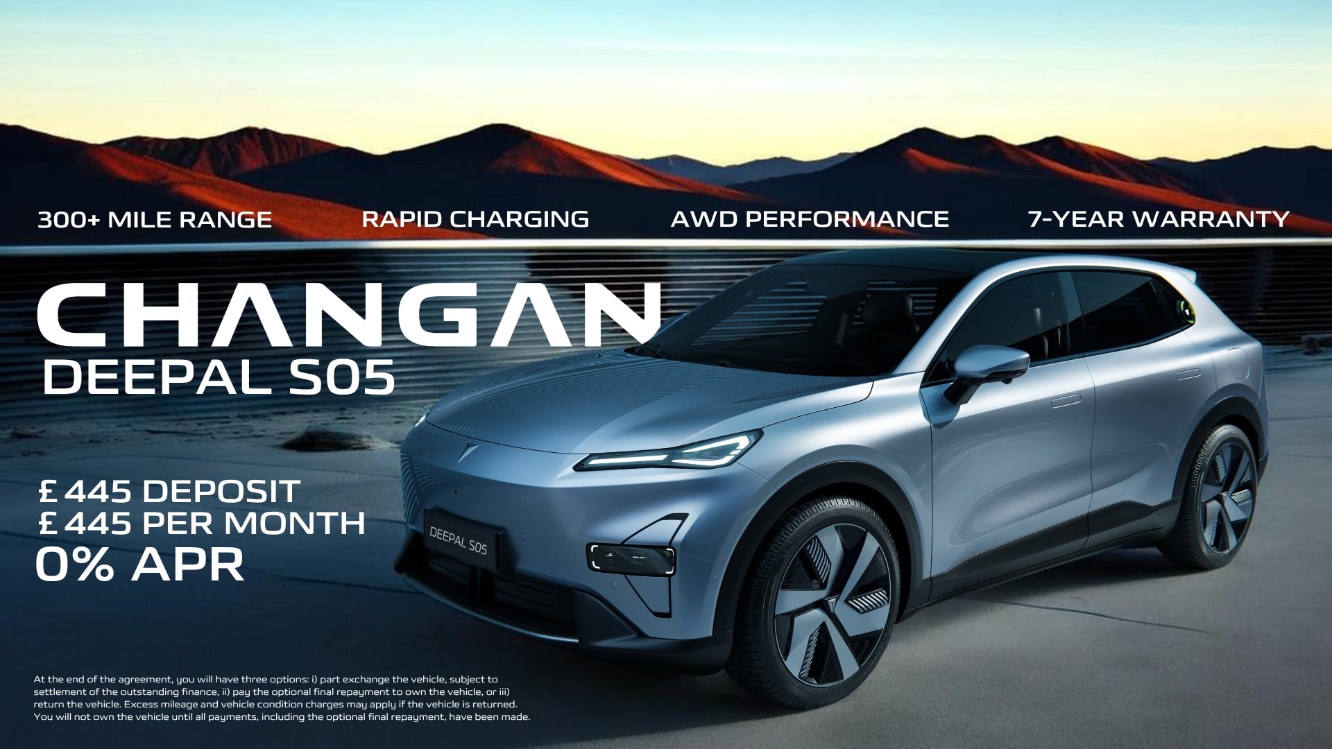 Changan Deepal S05 0% APR Offer