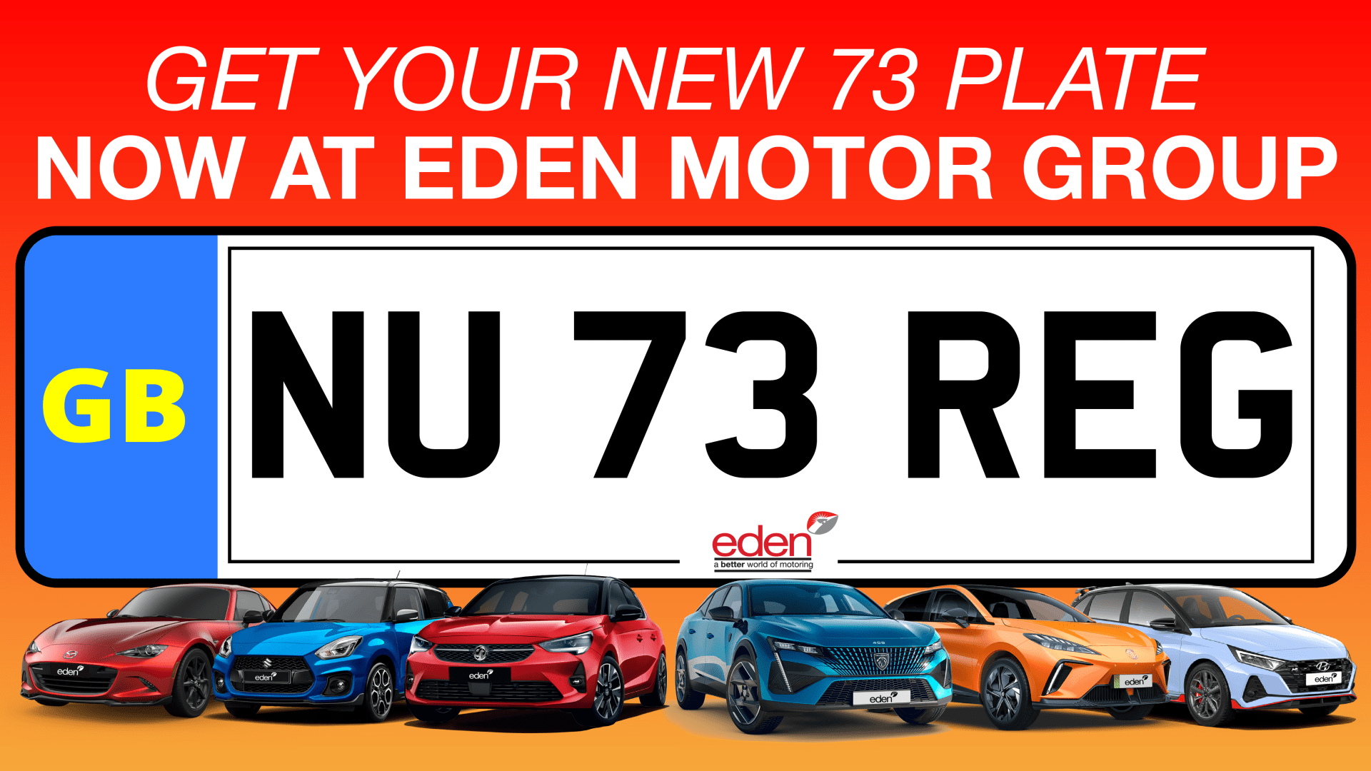 Get Your New 73 Plate NOW