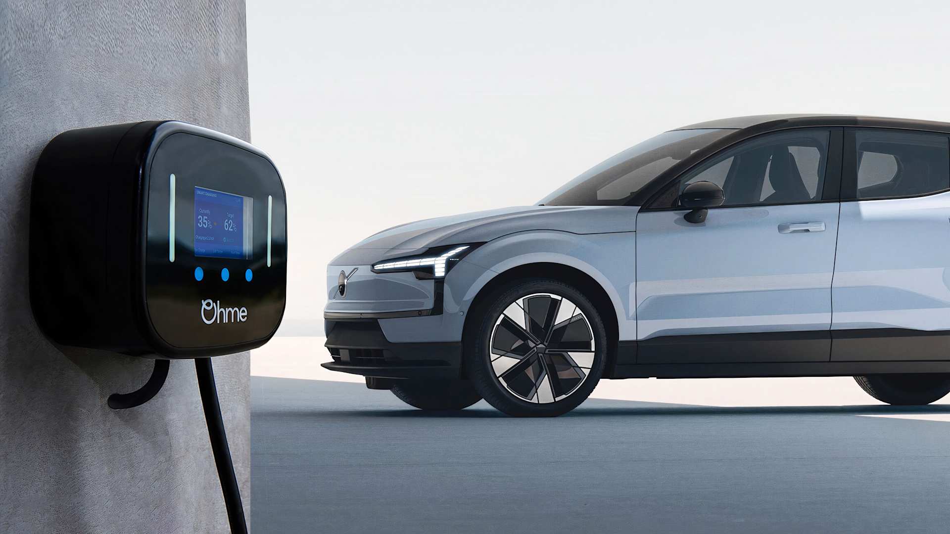 Free OHME EV Charger when you order a Volvo EX30