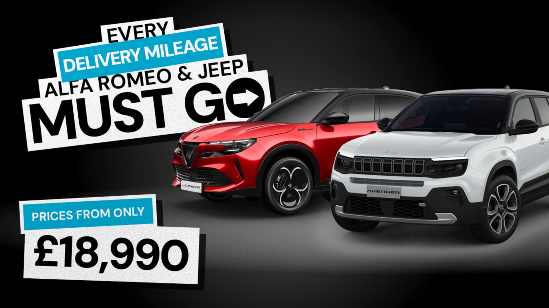 Alfa Romeo &amp; Jeep SALE