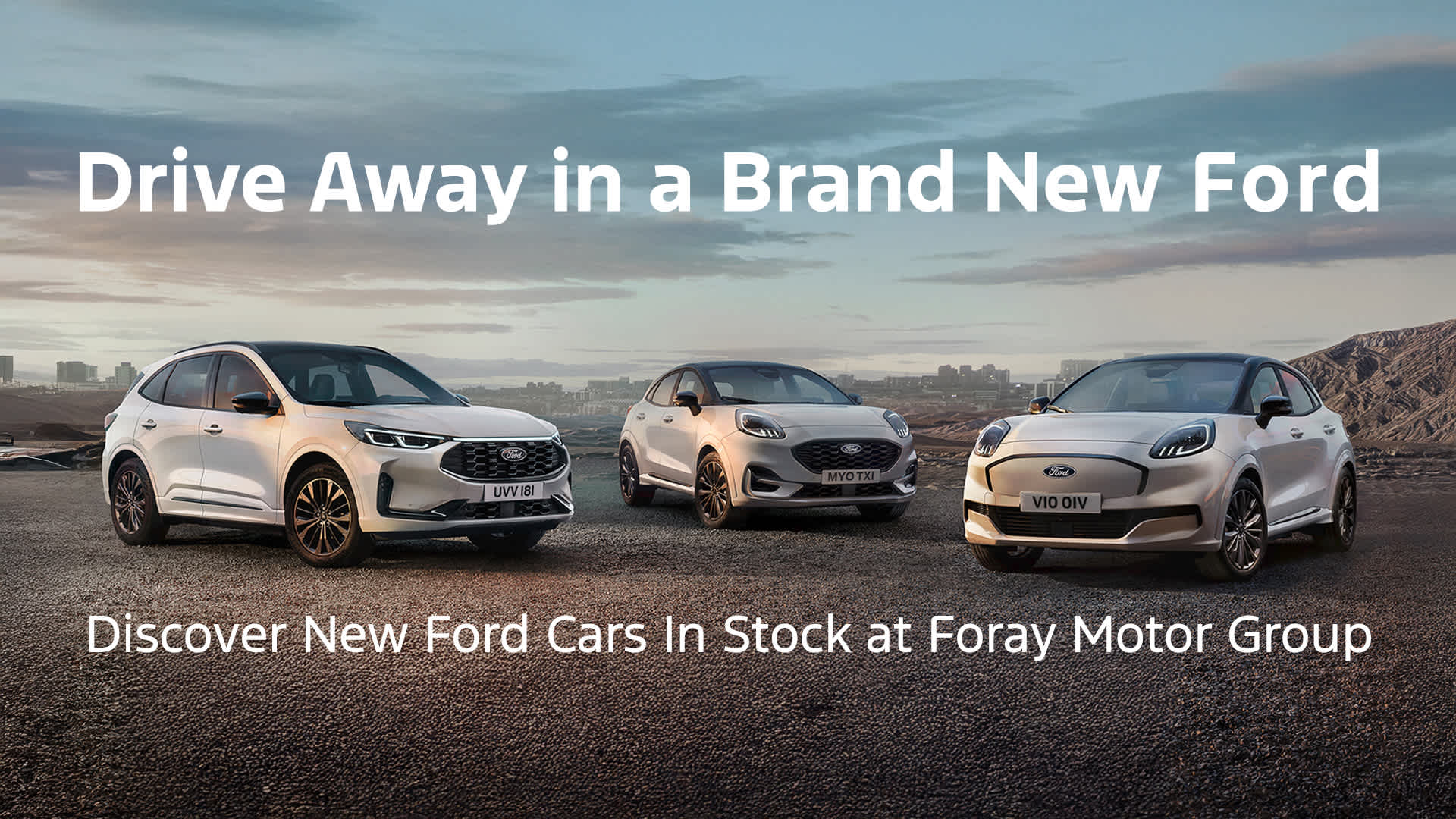 Brand New 75-Plate Fords In Stock Now!