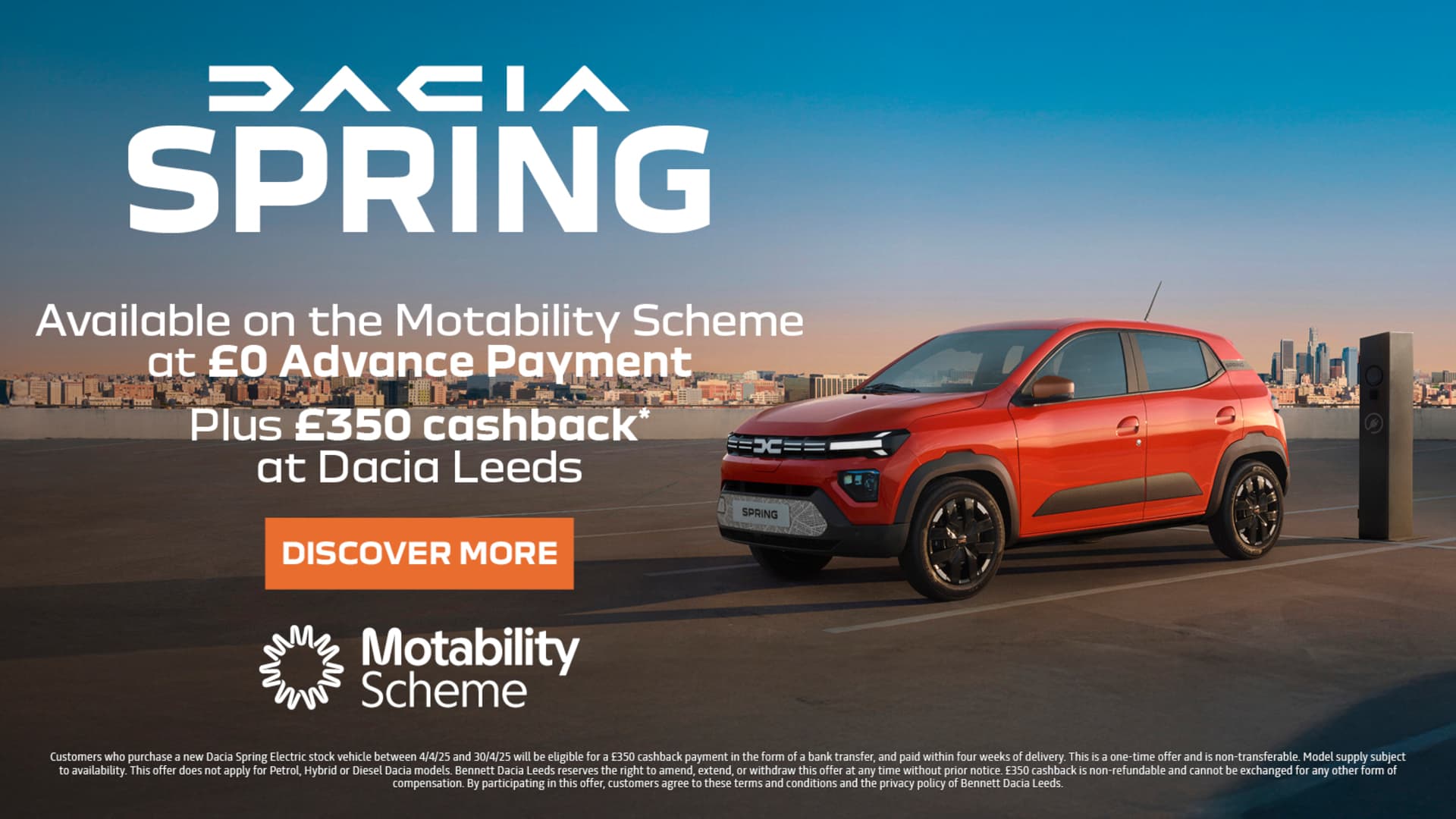 Dacia Spring Motability