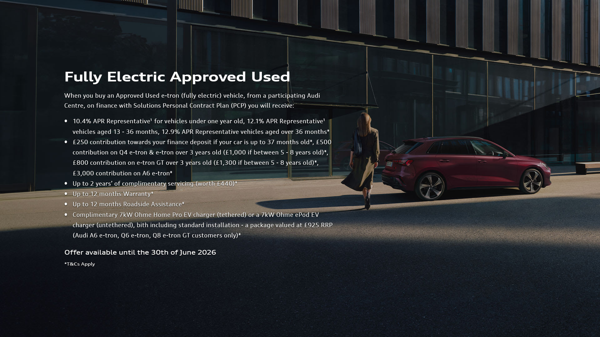 Audi Approved Used e-tron Offer