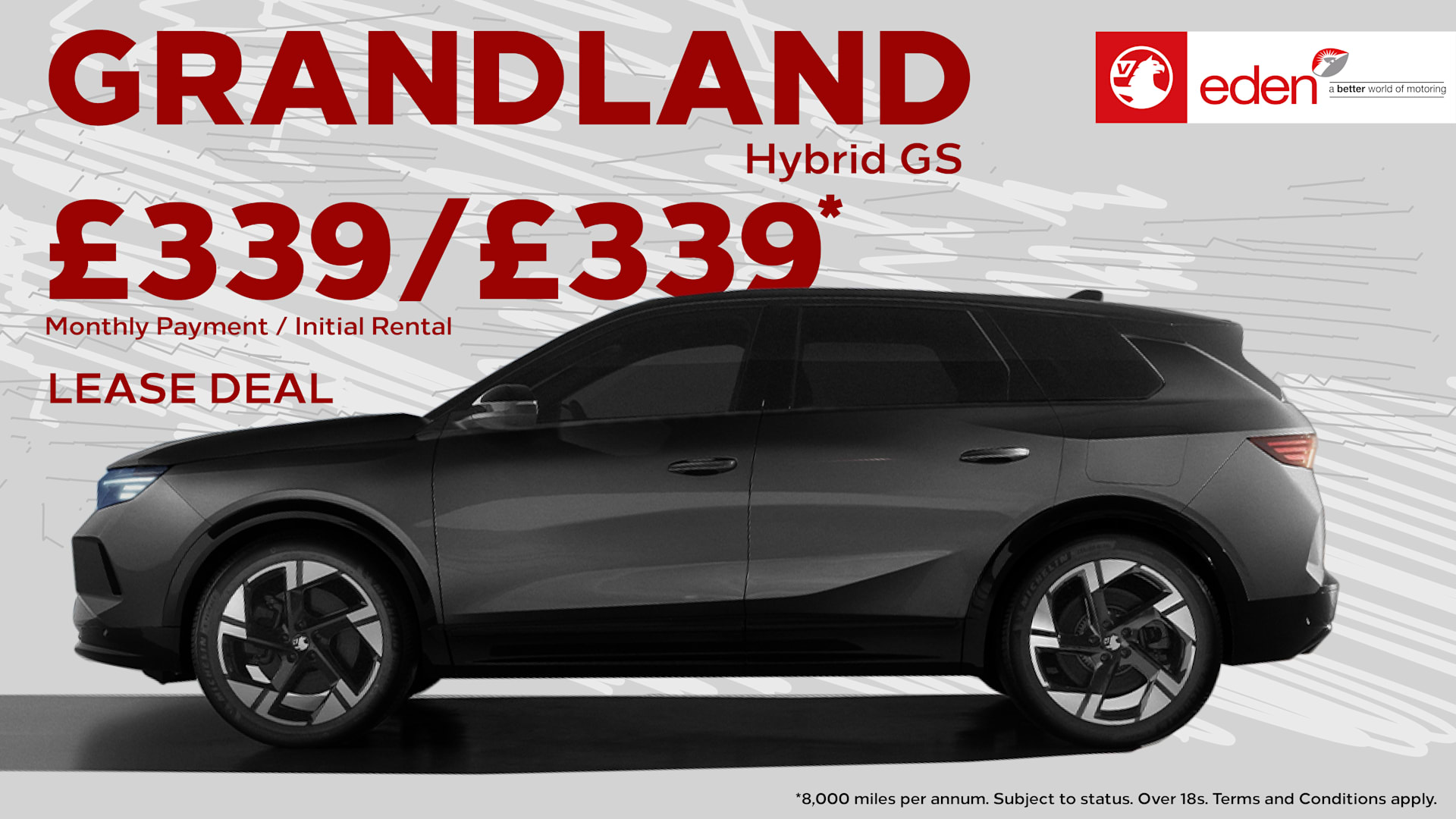 Grandland £339/£339