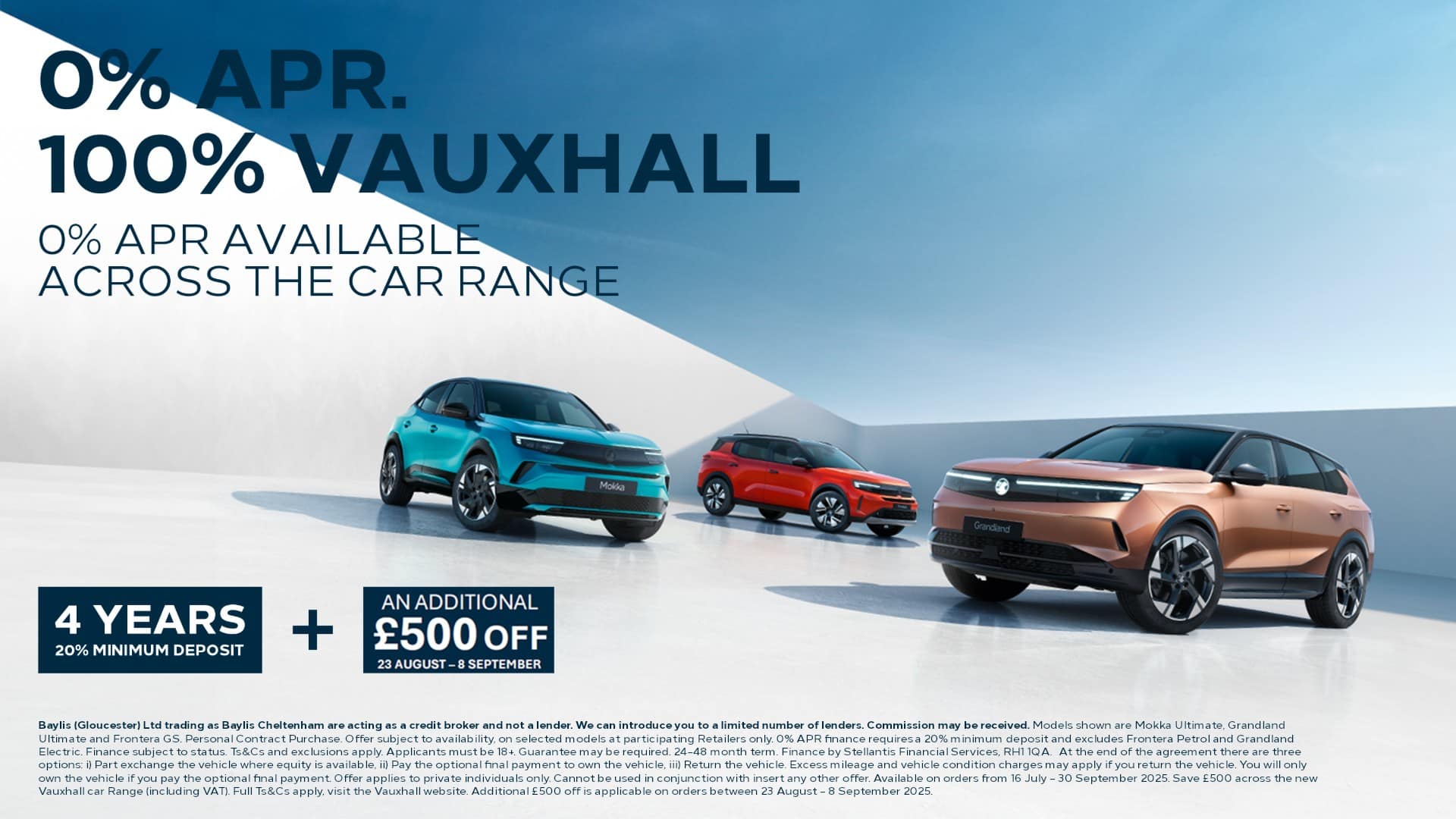 suv sales event Q3 25