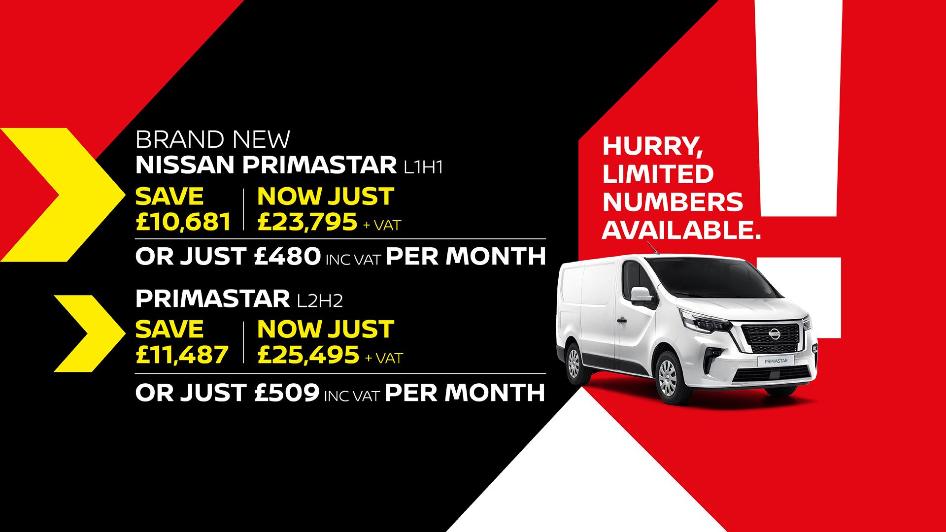 Primastar Hire Purchase