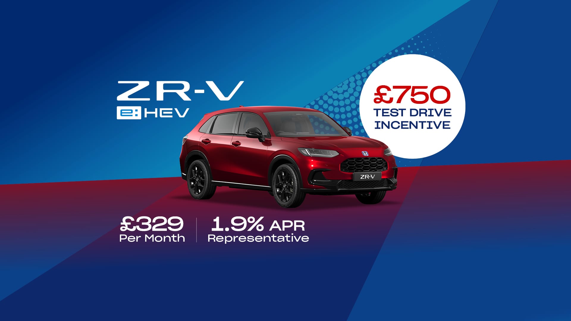 Honda ZR-V Finance Offer