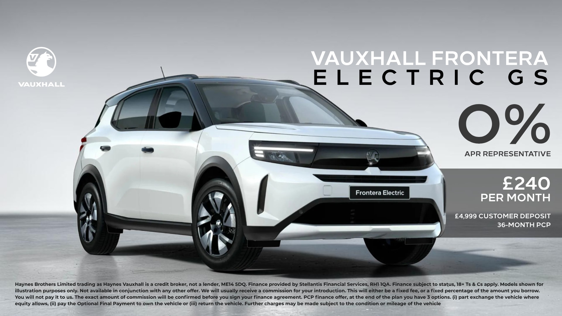 Vauxhall Frontera Electric