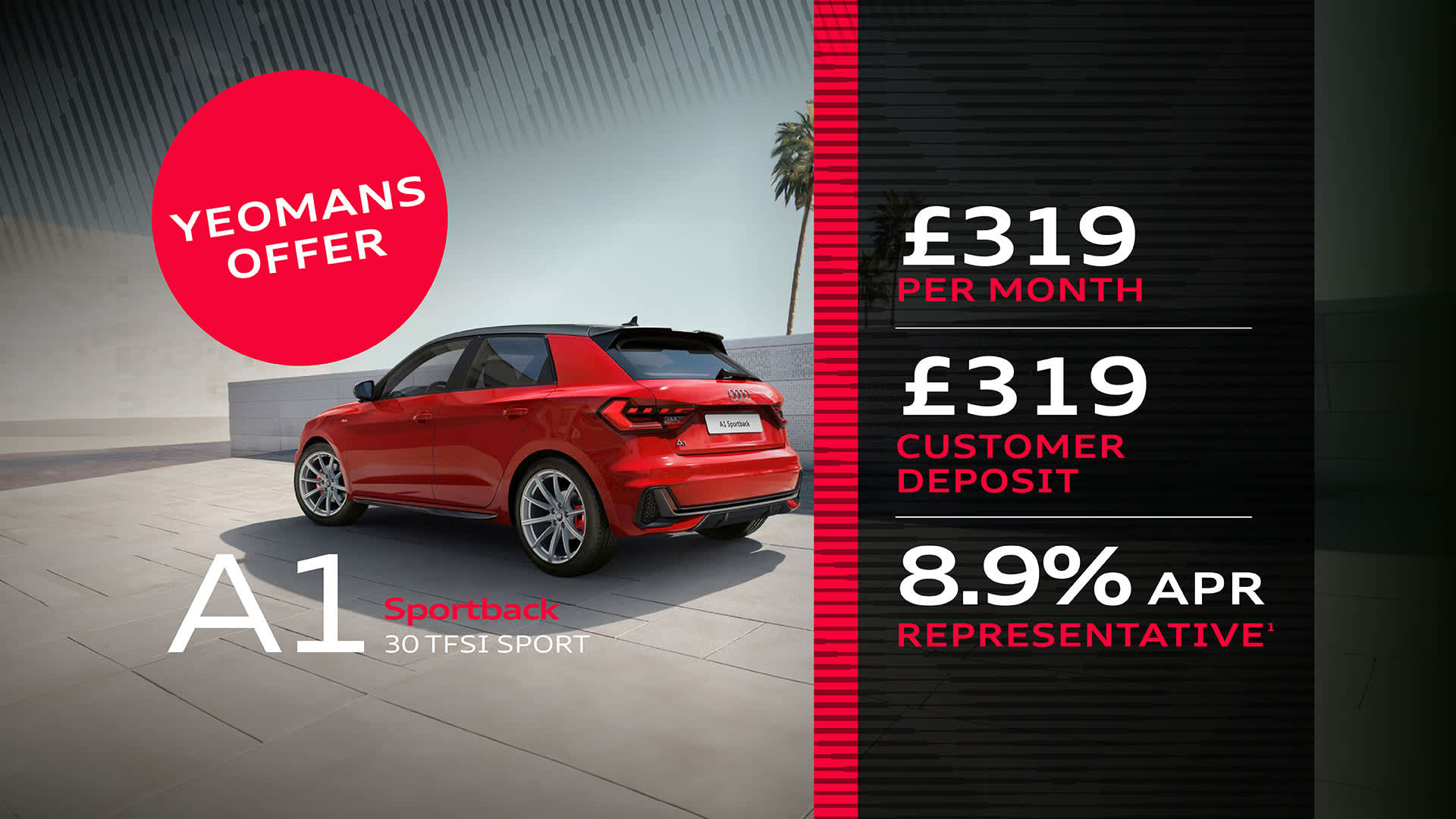 Yeomans Offer - A1 Sportback