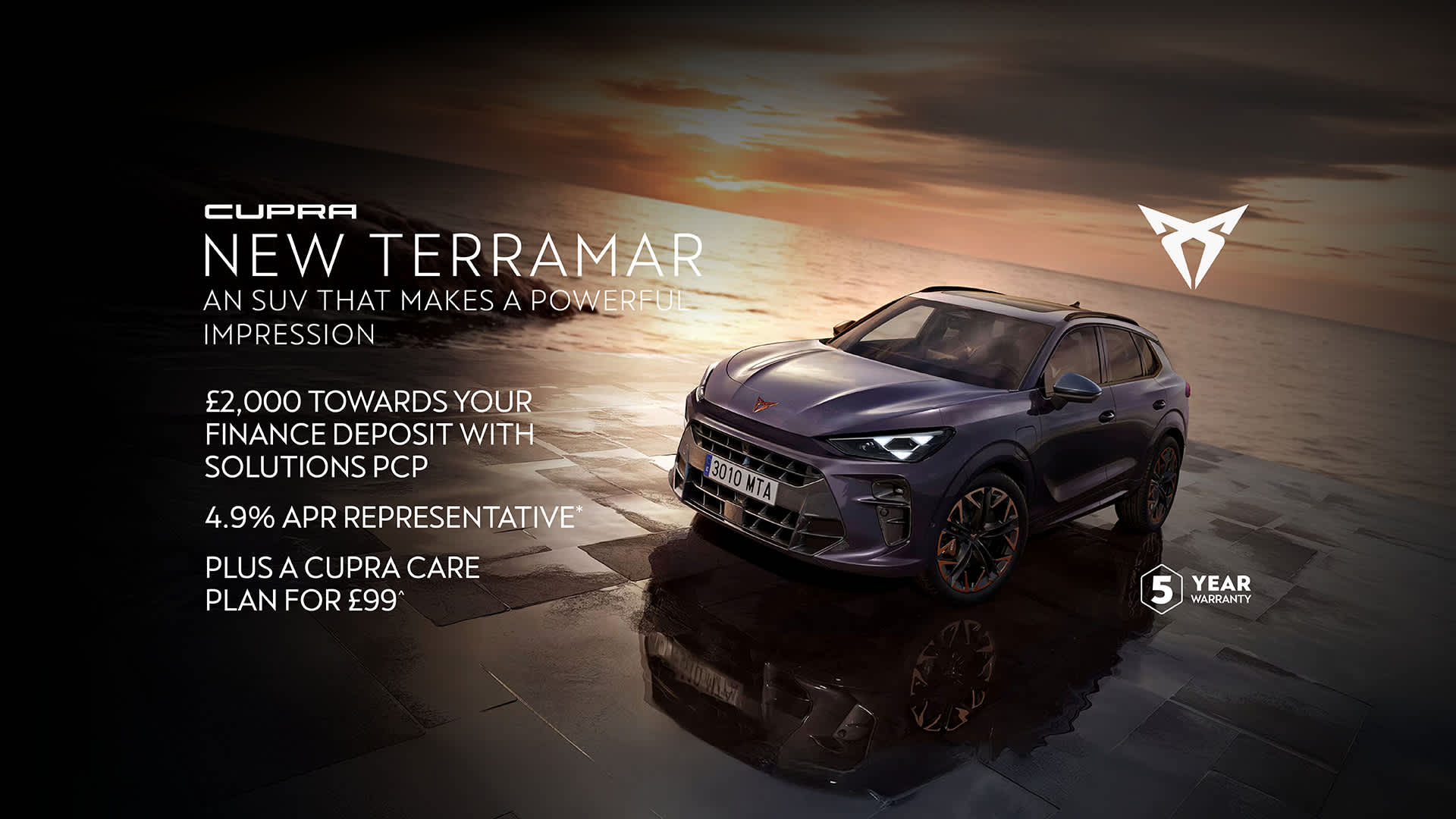 CUPRA Terramar Finance Offer