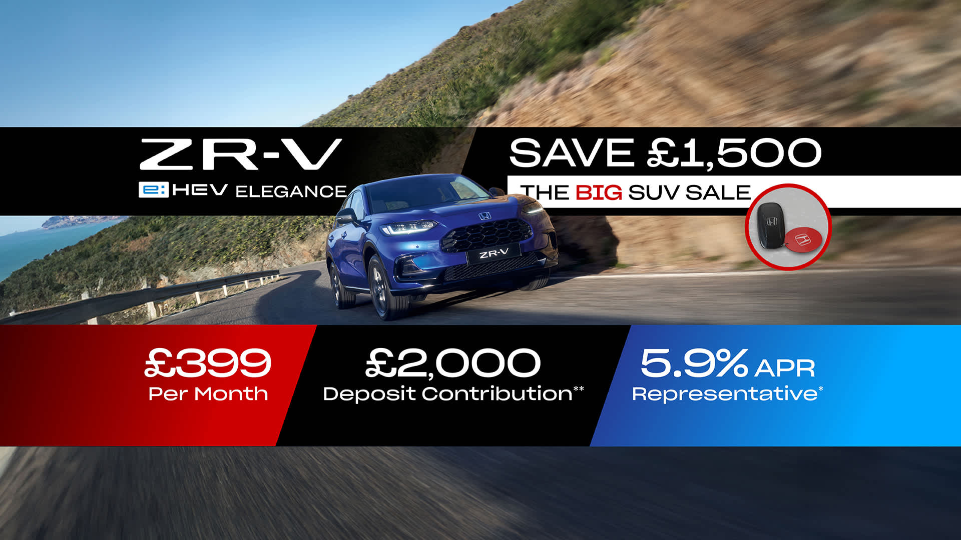 Honda ZR-V Finance Offer