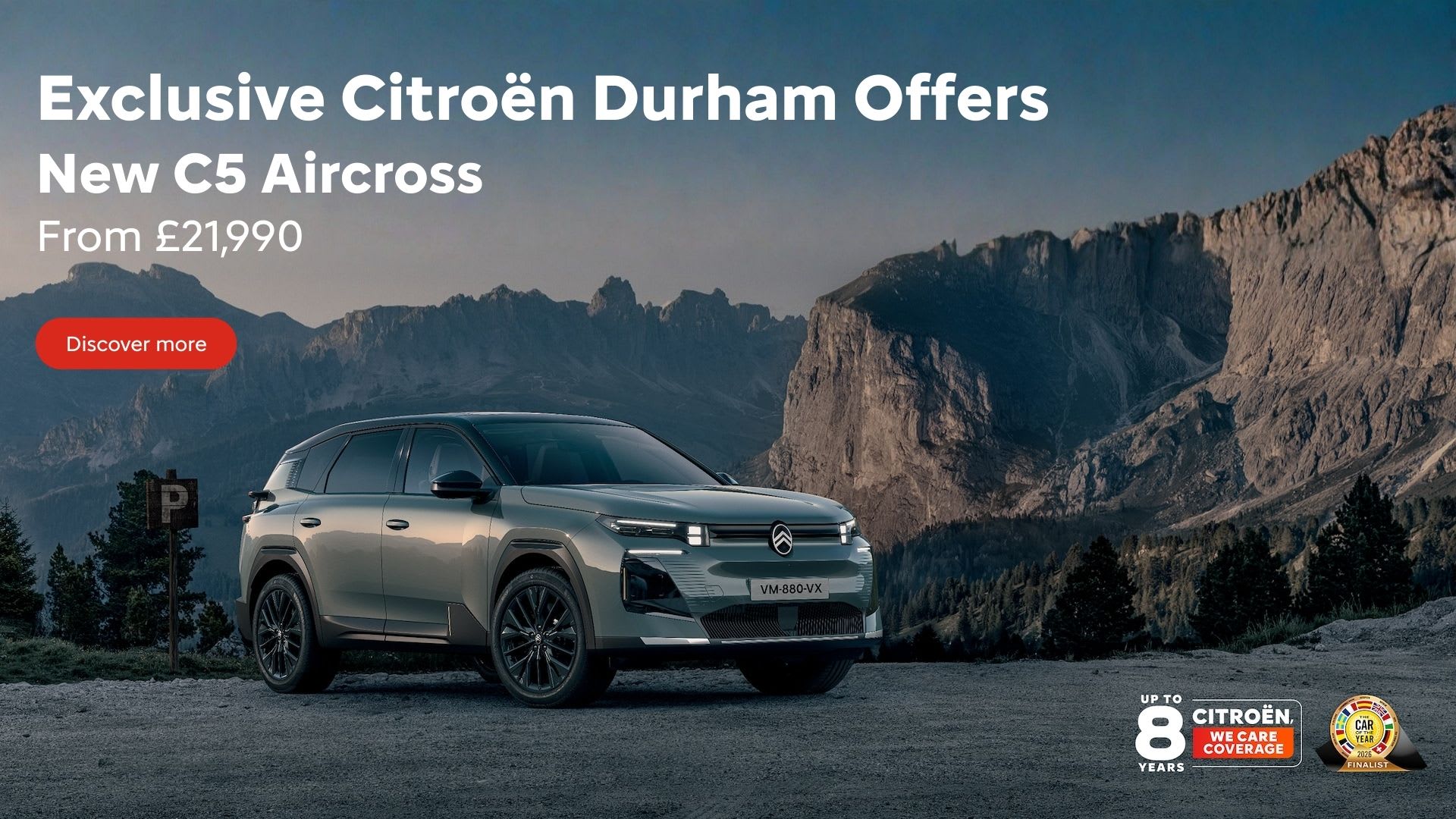 Exclusive Citroën Durham Offer Q4 2025