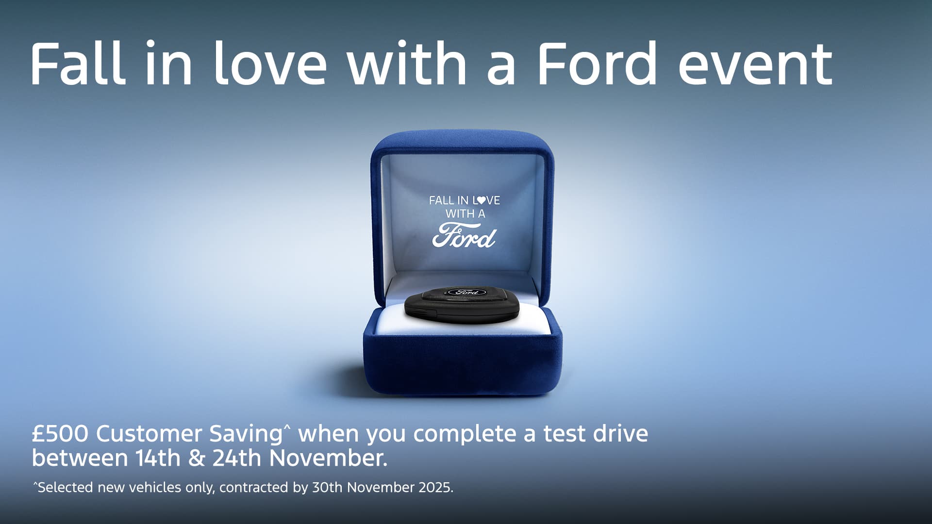 November 2025 Test Drive Event