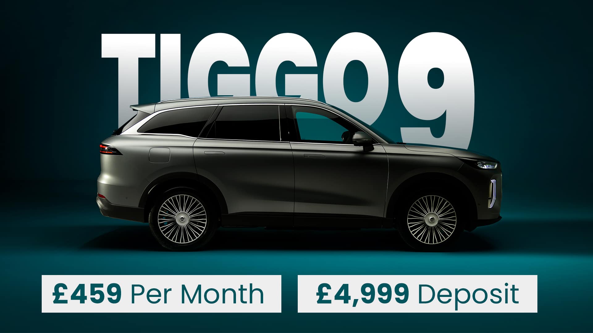 Chery Tiggo 9 £459 per month