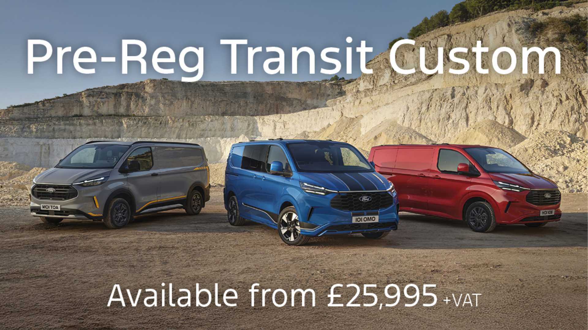 Pre-Reg Transit Custom