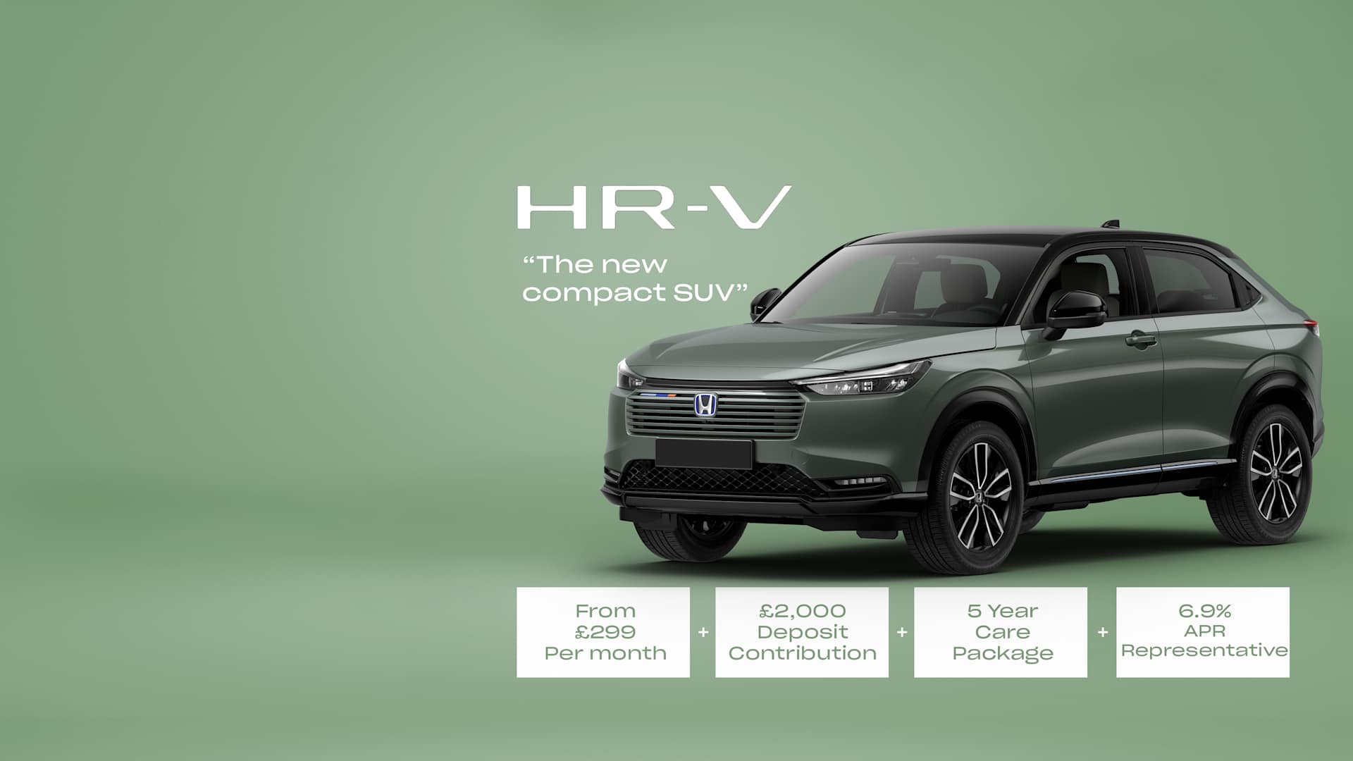 HR-V from £299 per month