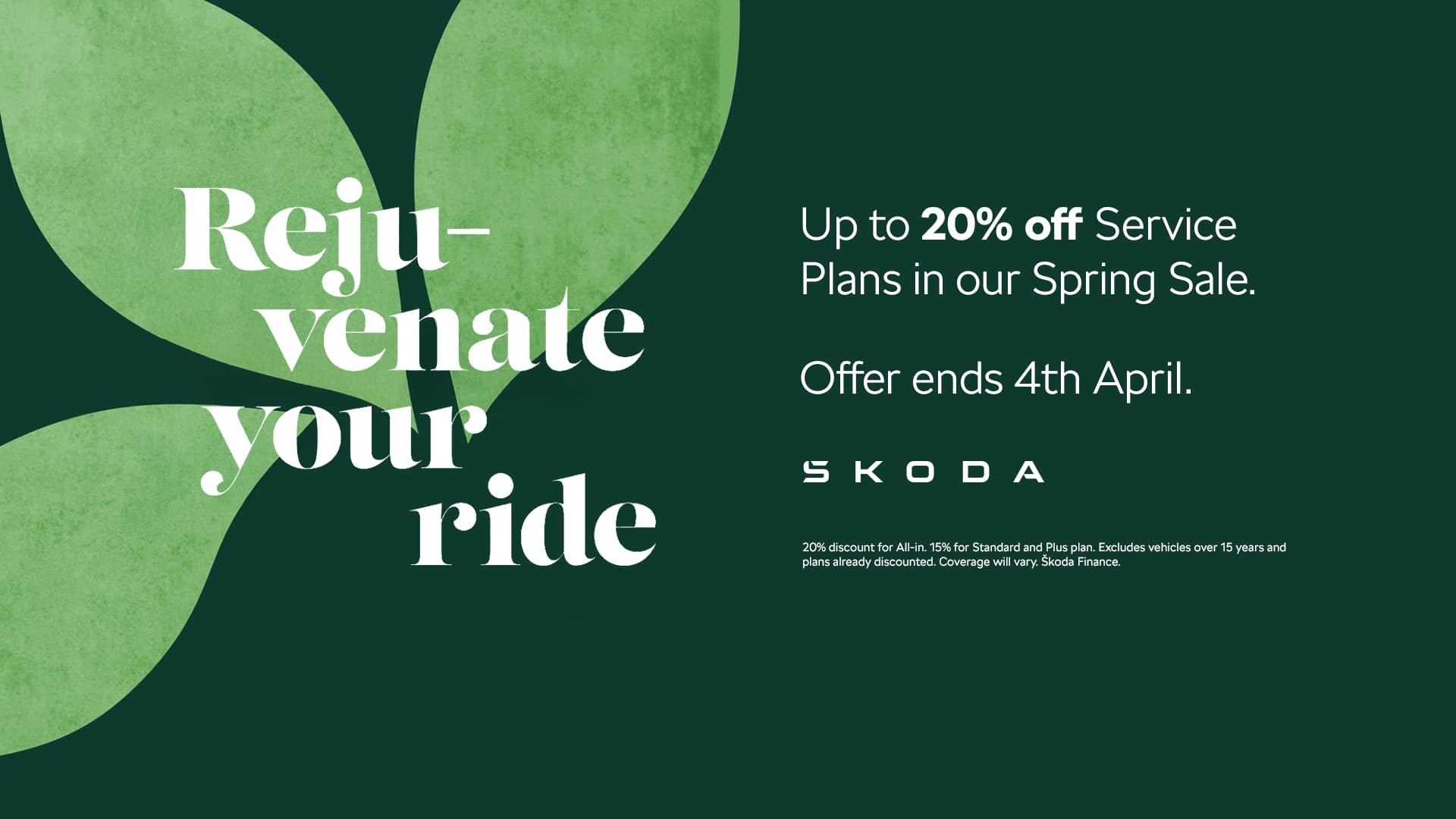 Skoda Aftersales Spring Sale 