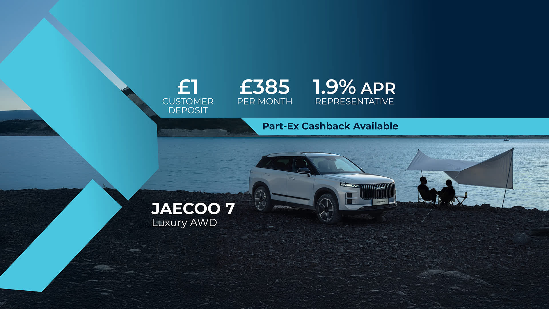 Jaecoo 7 Luxury Finance Offer
