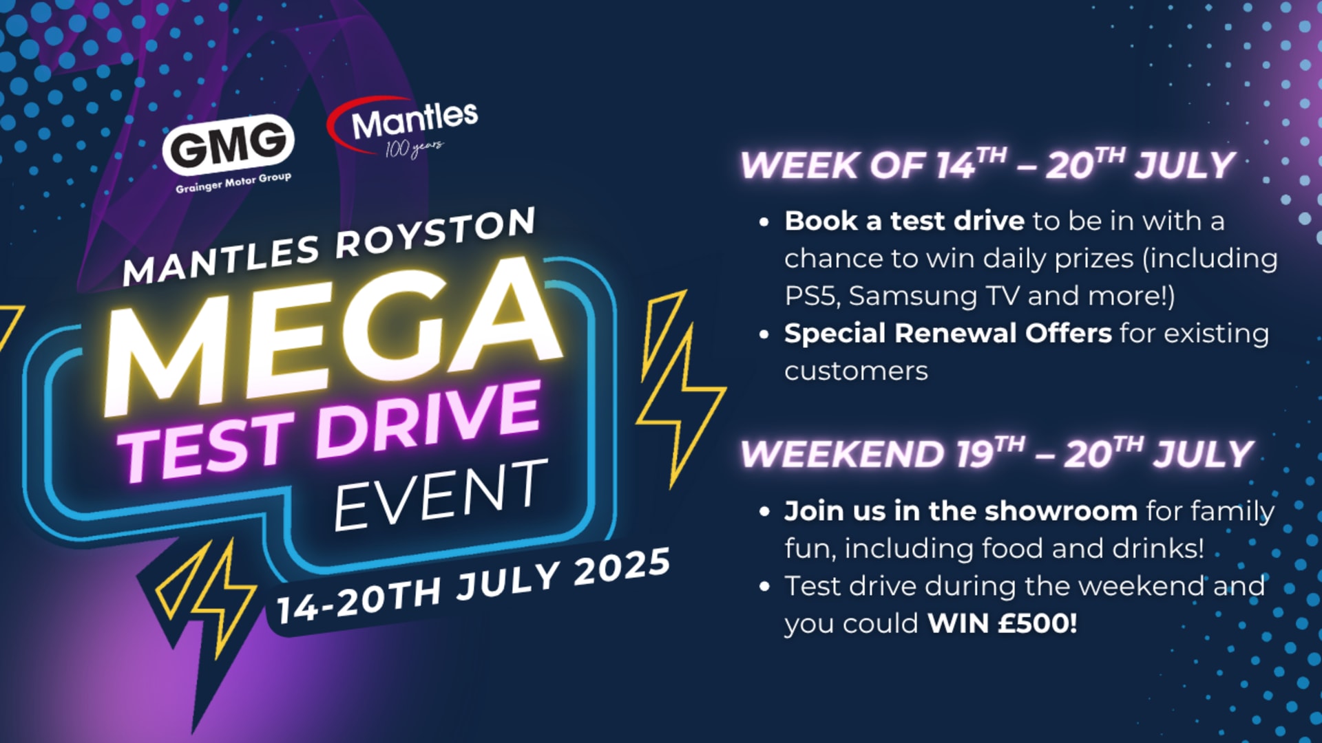 Mega Test Dive Event