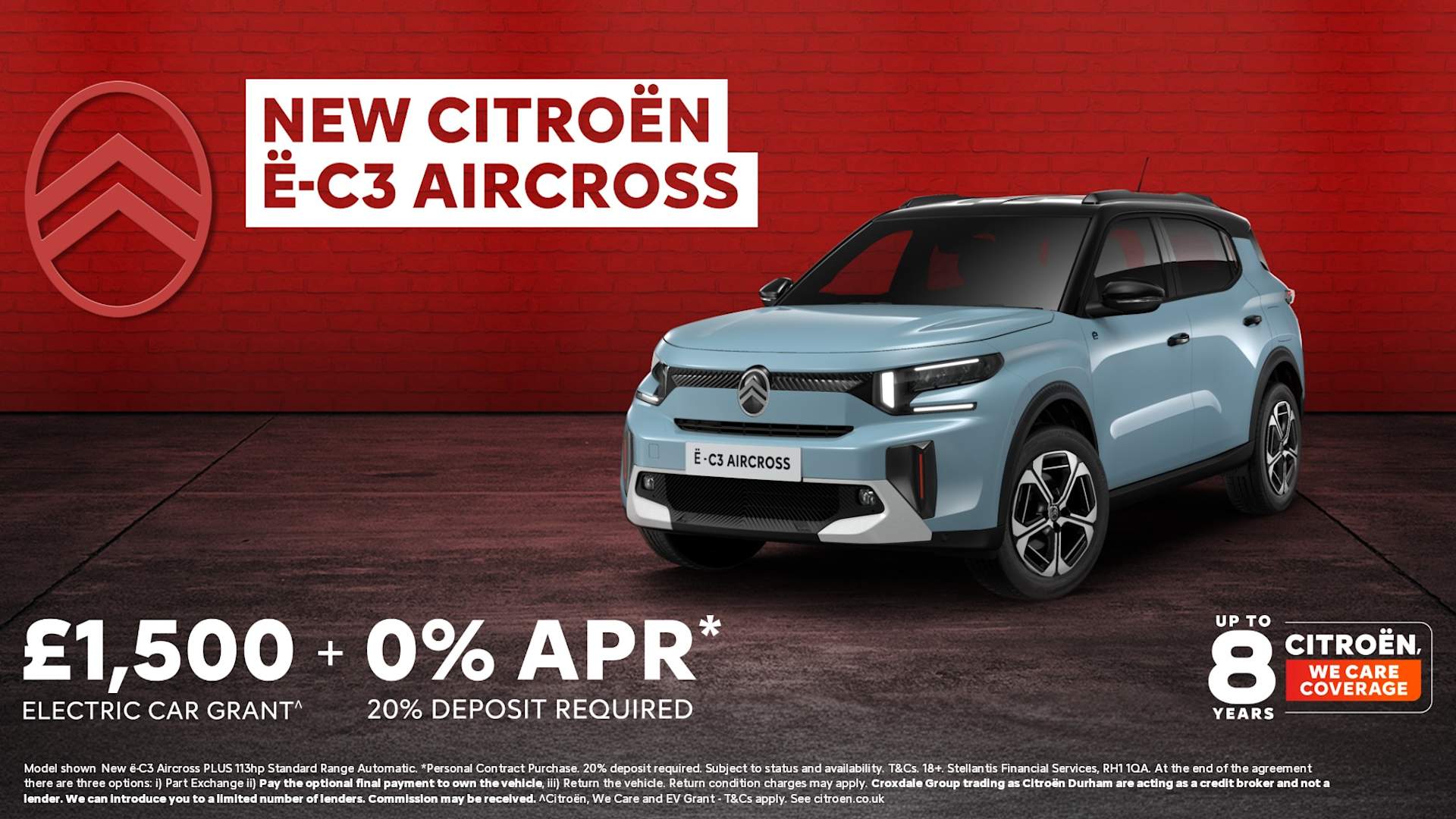 e-C3 Aircross EV Grant