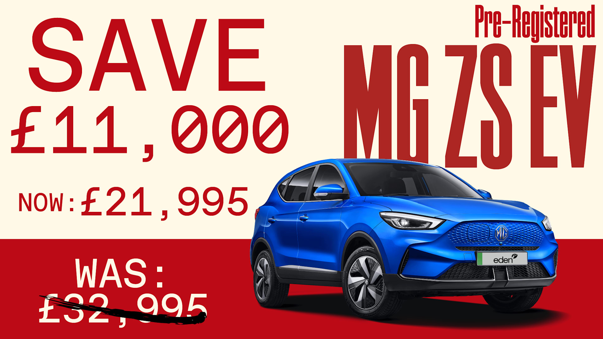 Pre-reg MG ZS Offer