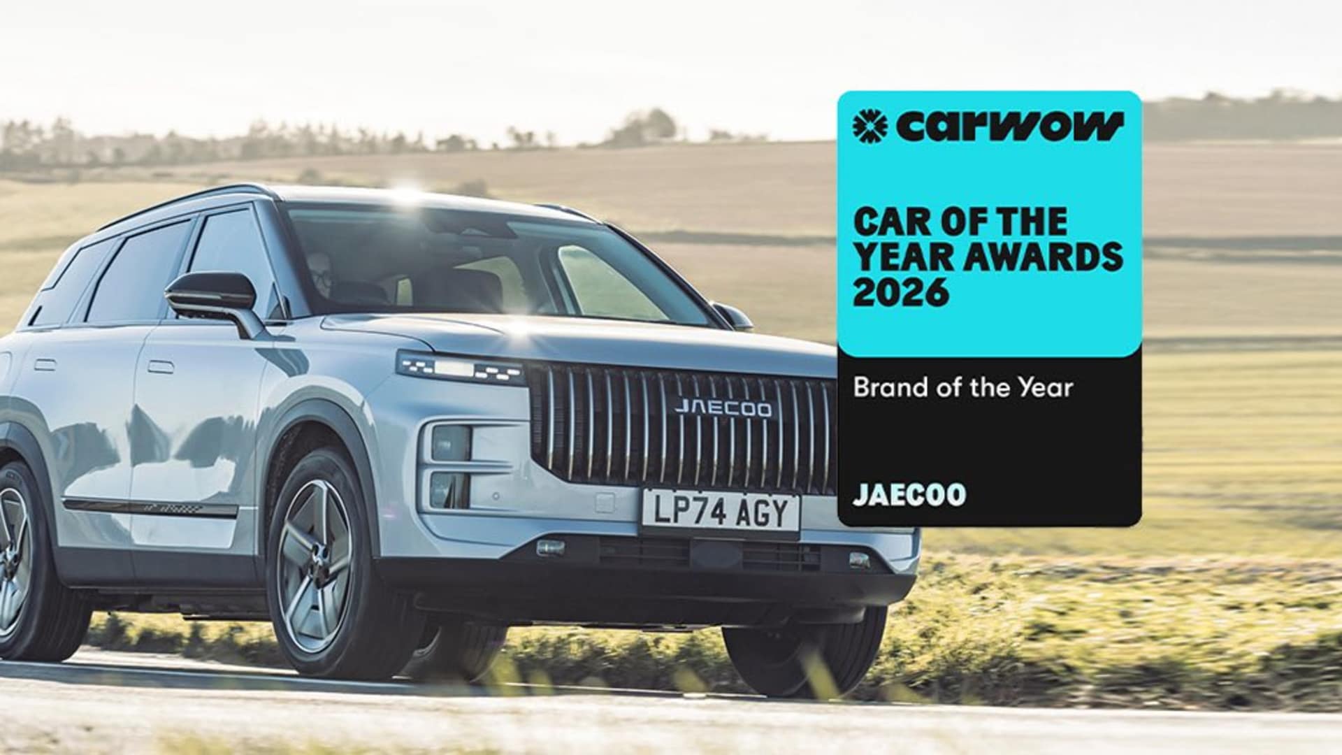 JAECOO WINS CARWOW 2026