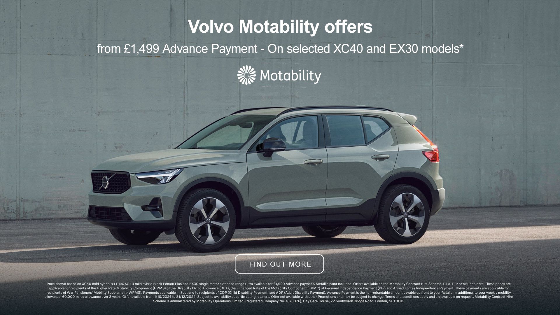 Q4 2024 Motability Offers