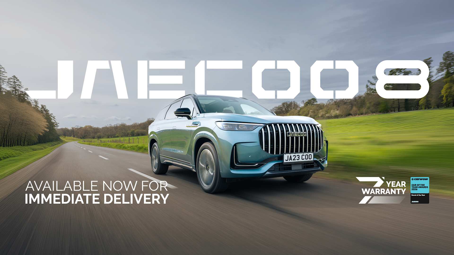 JAECOO 8 SHS-P - Immediate Delivery
