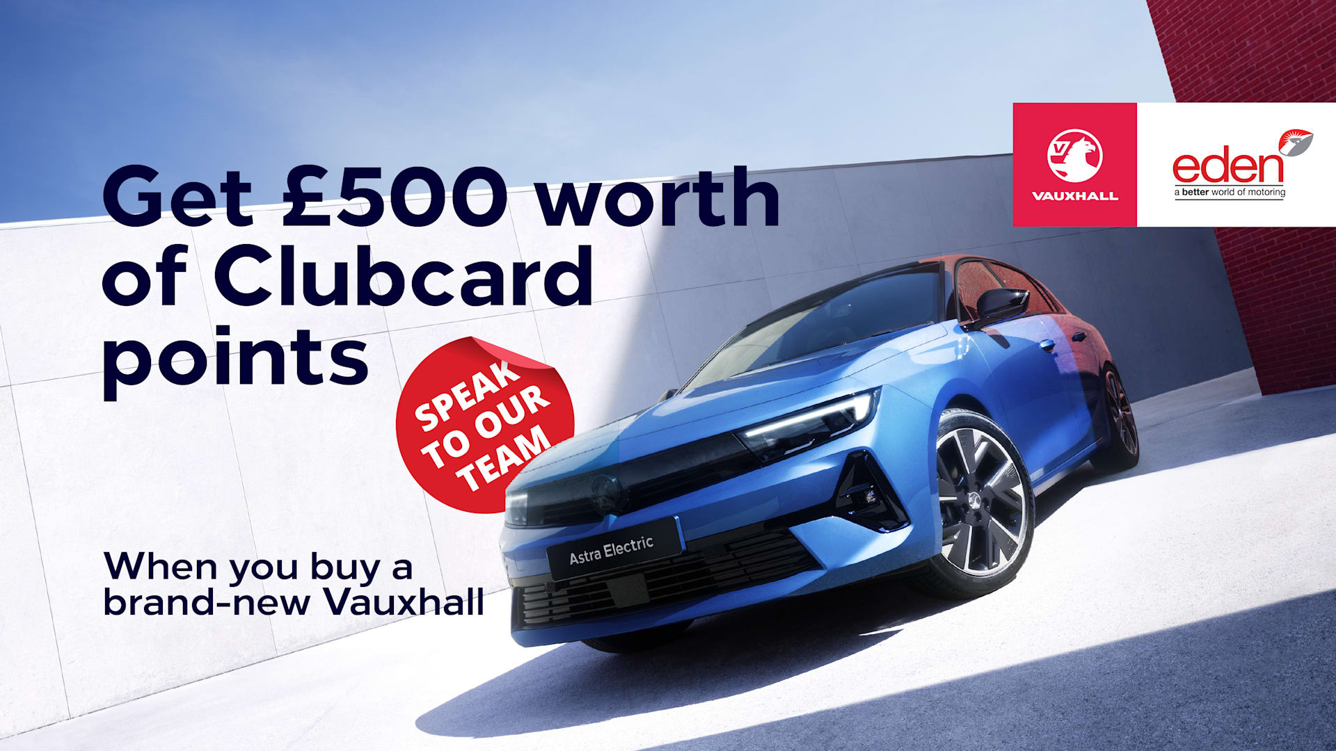 Vauxhall Tesco Clubcard
