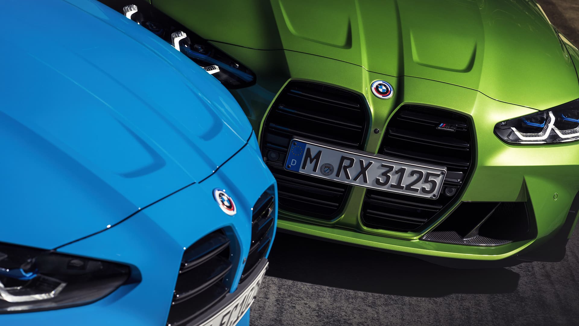 BMW 50 YEARS OF M BADGE SET