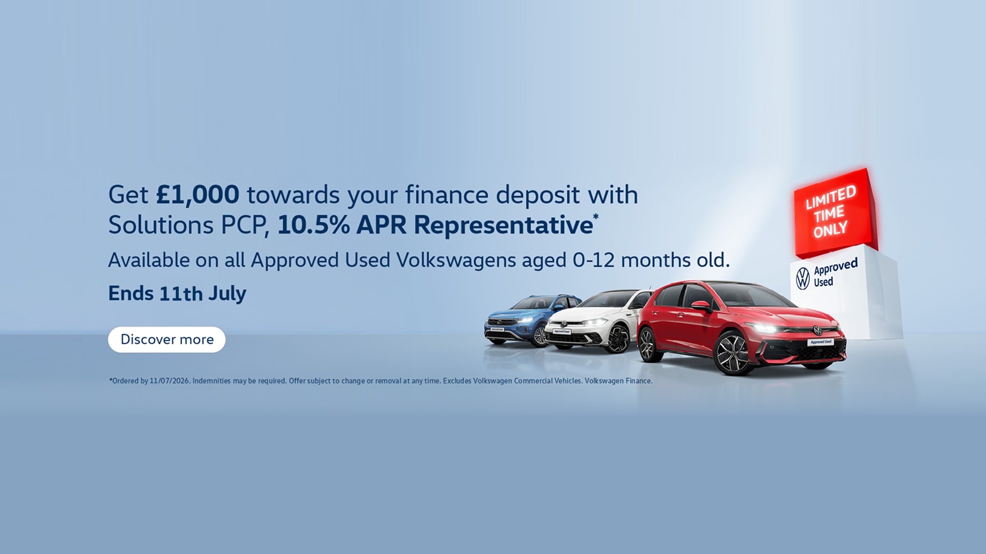 Q3 Nearly New Used Offer